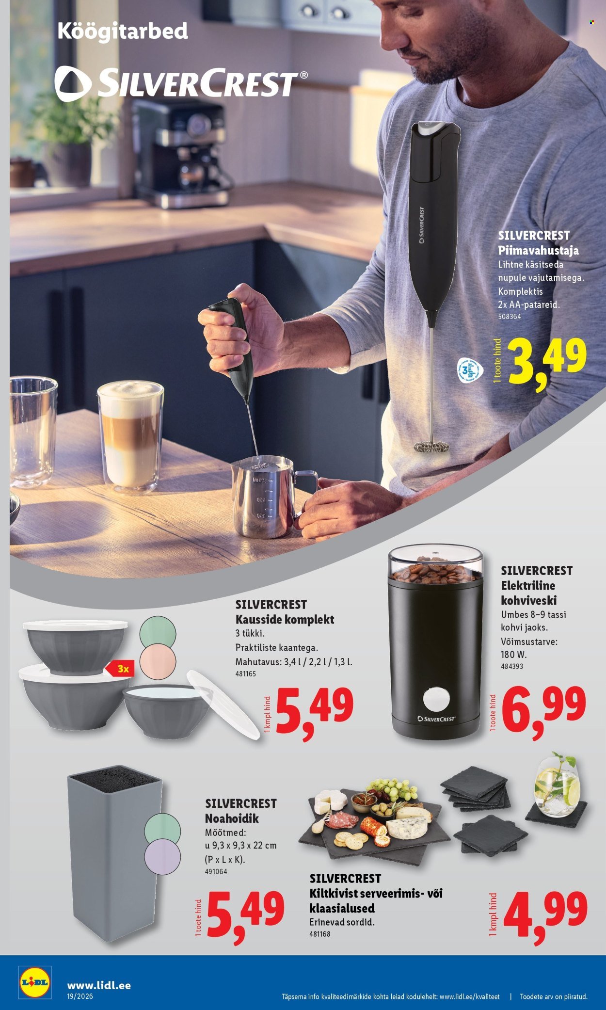 LIDL kliendileht - Tööstuskaupade pakkumised