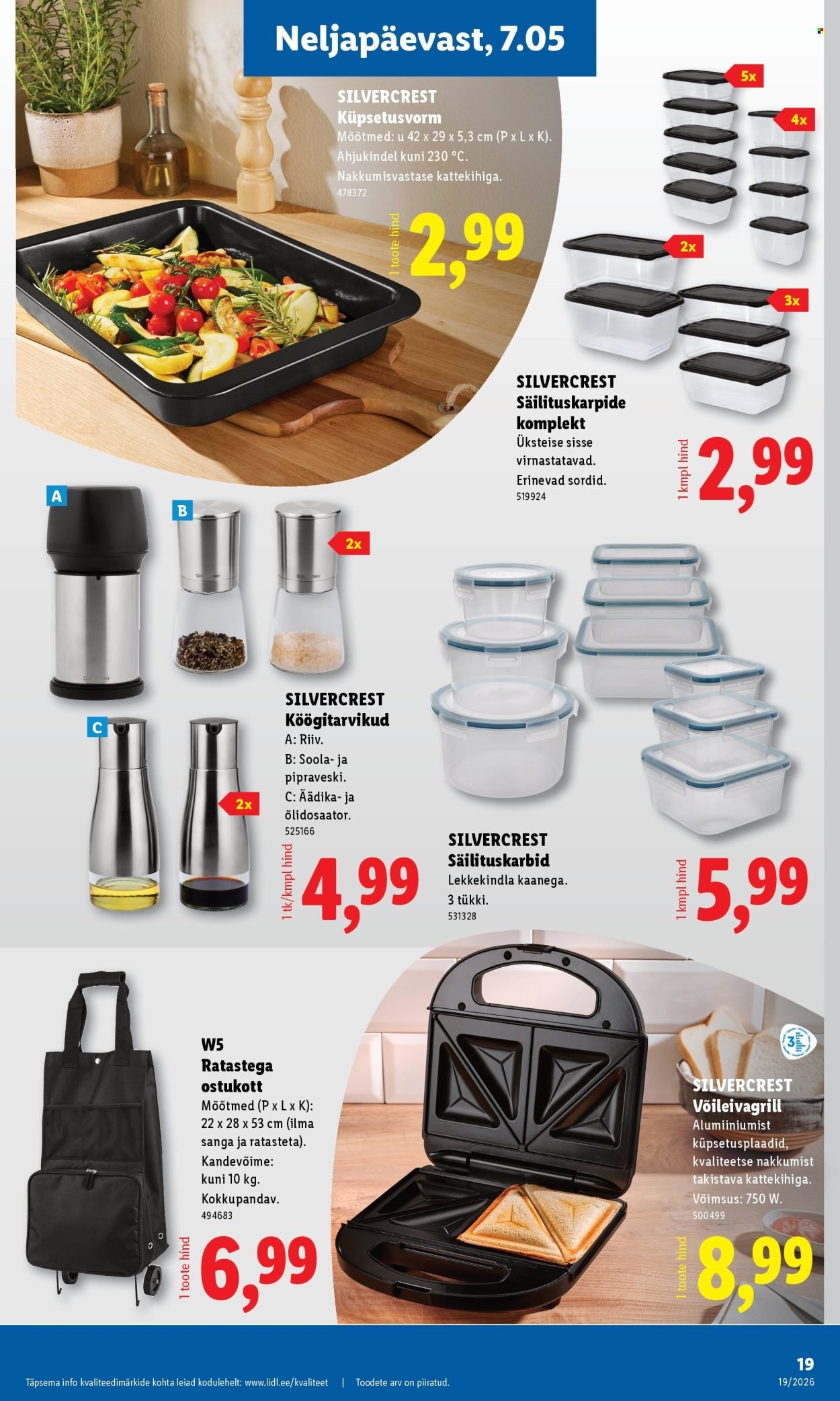 LIDL kliendileht - Tööstuskaupade pakkumised