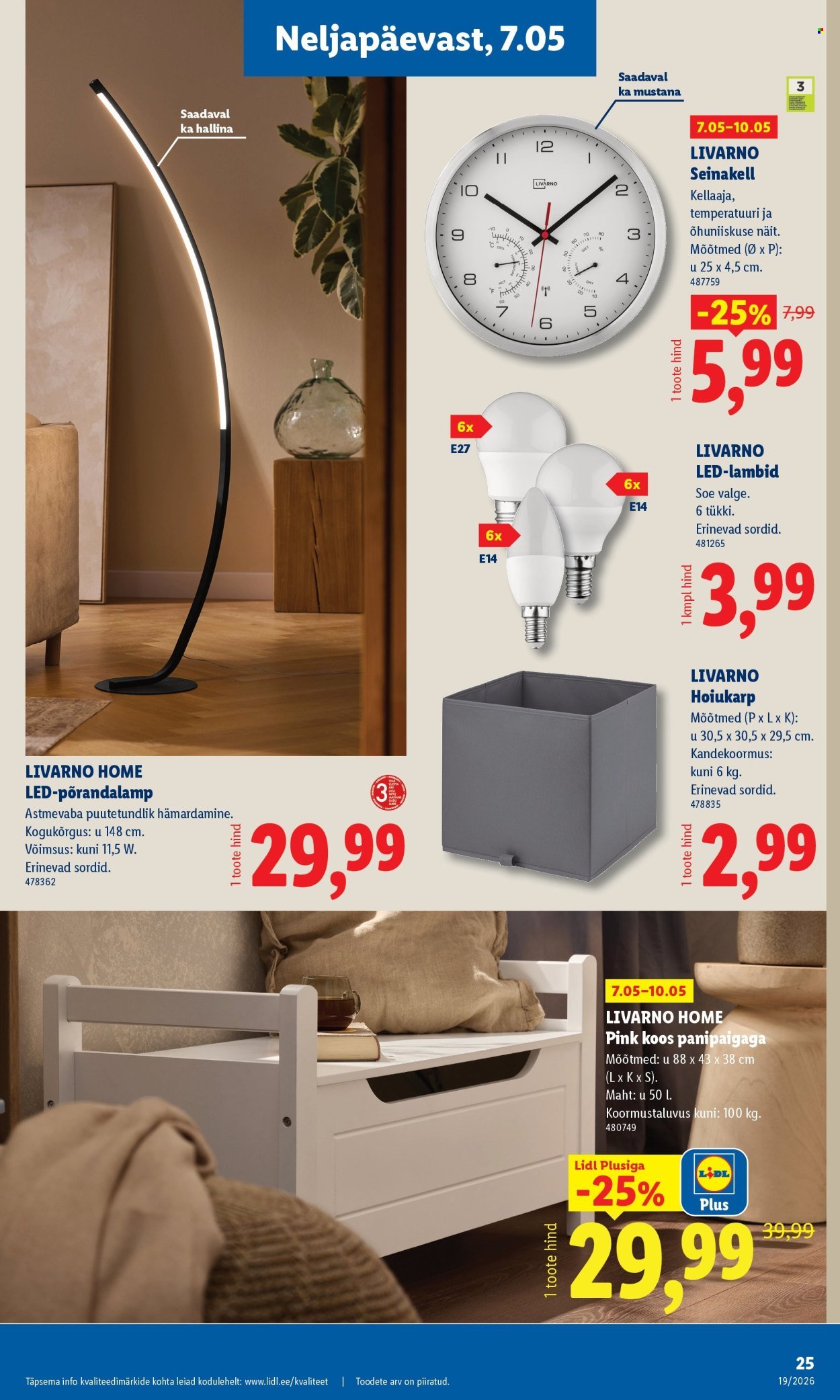 LIDL kliendileht - Tööstuskaupade pakkumised