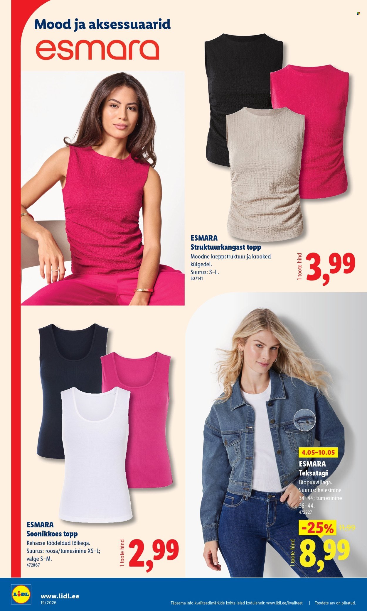 LIDL kliendileht - Tööstuskaupade pakkumised