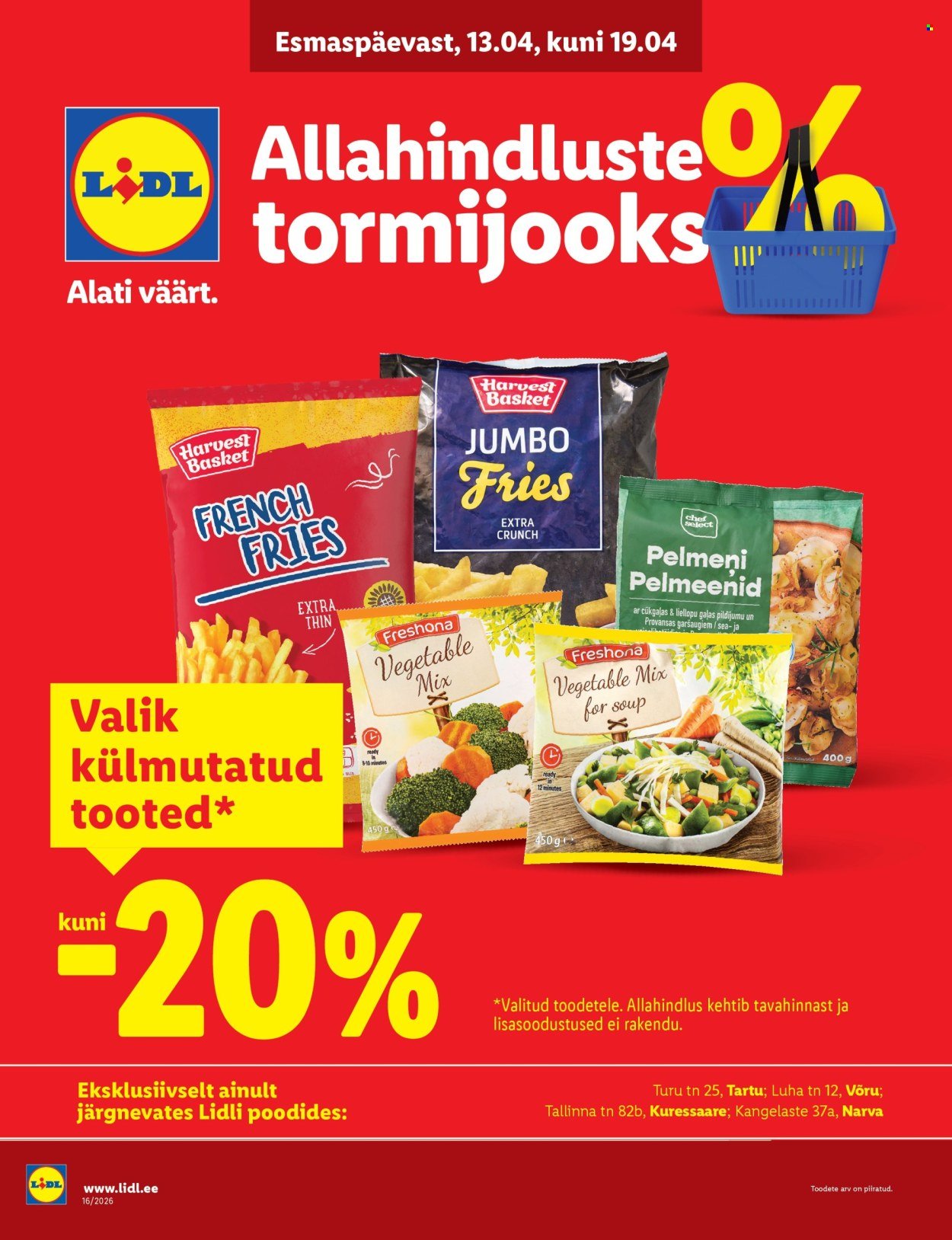 LIDL kliendileht - Allahindluste tormijooks