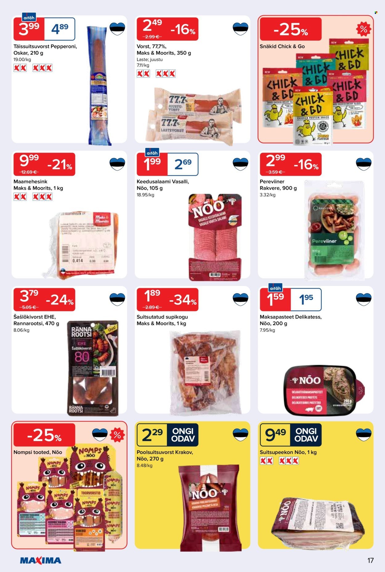 MAXIMA kliendileht - Maxima kliendileht