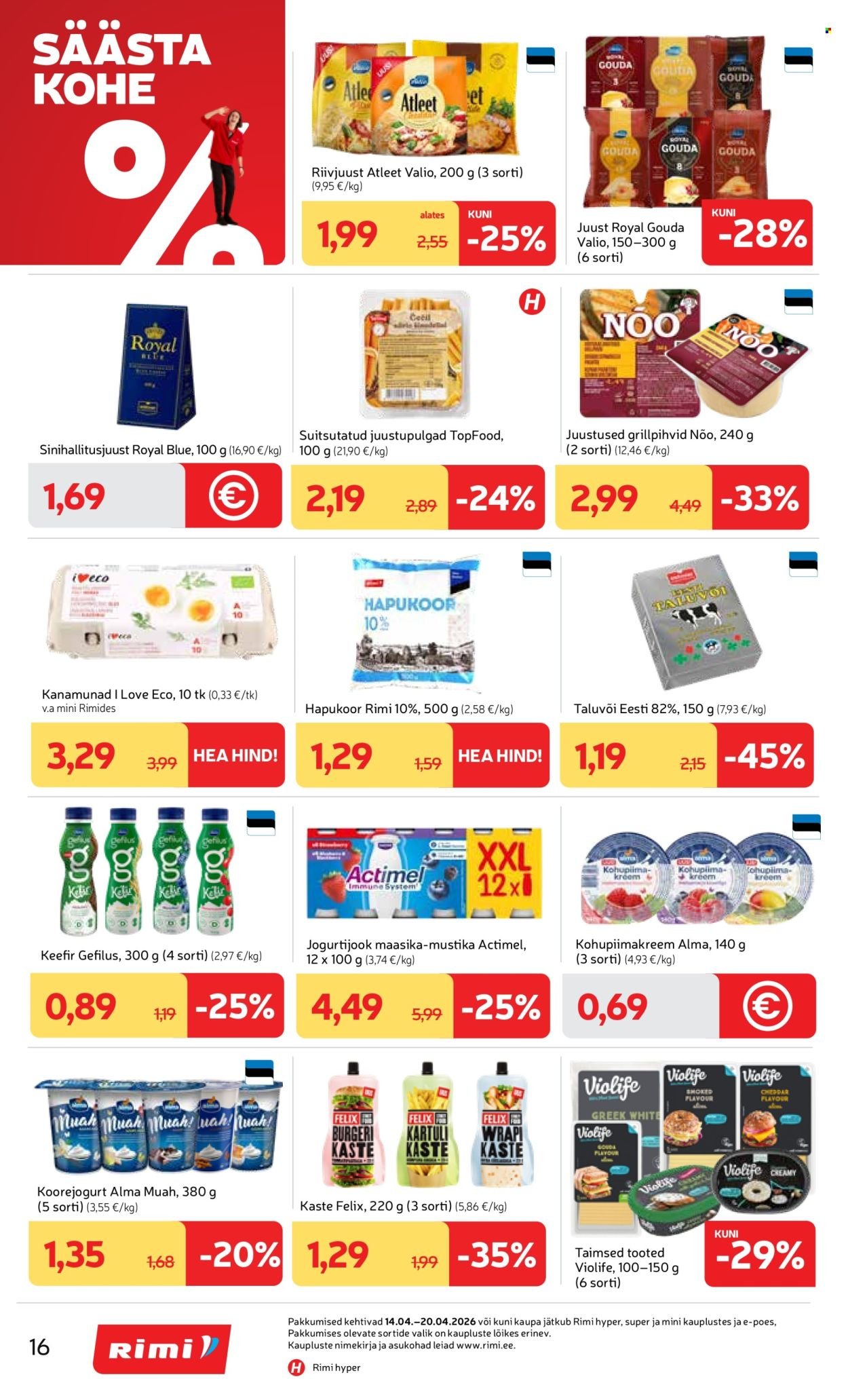 RIMI kliendileht - Kliendileht