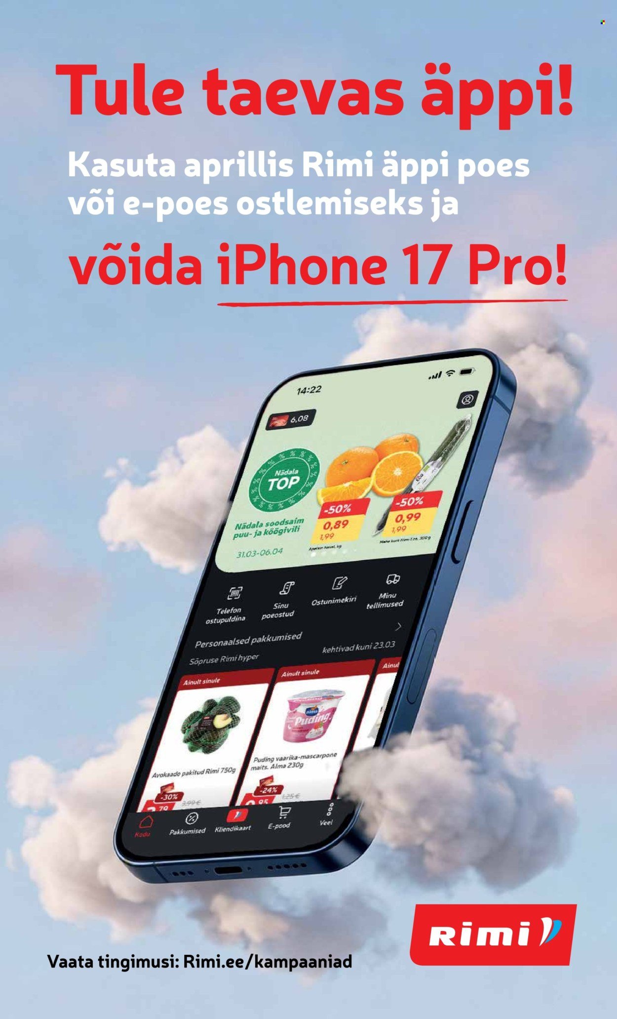 RIMI kliendileht - Kliendileht