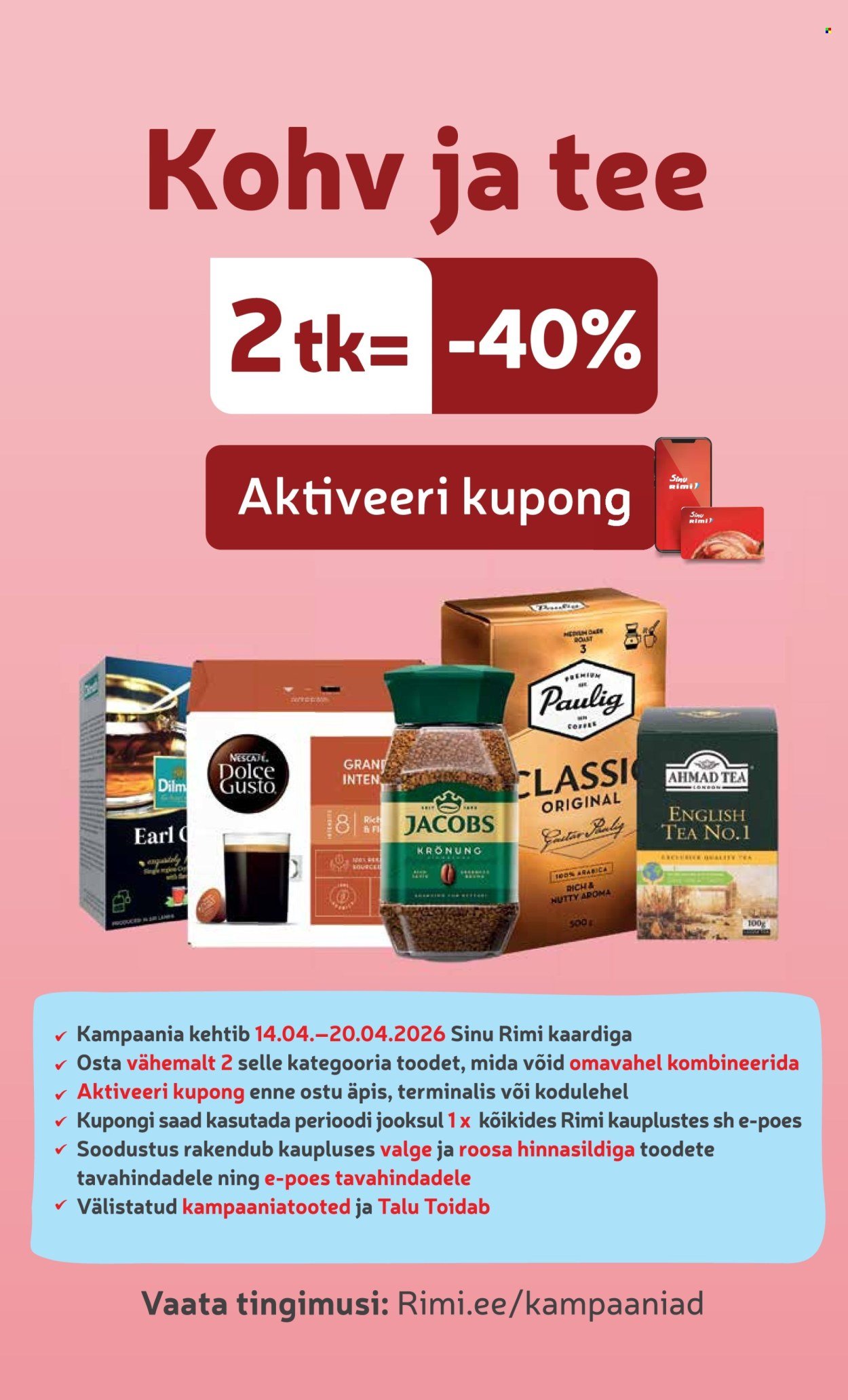 RIMI kliendileht - Kliendileht