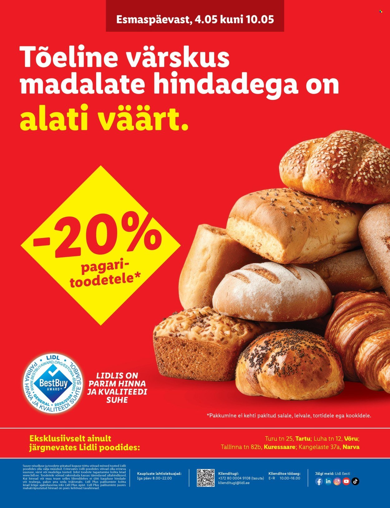 LIDL kliendileht - Allahindluste tormijooks