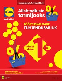 LIDL kliendileht - Allahindluste tormijooks