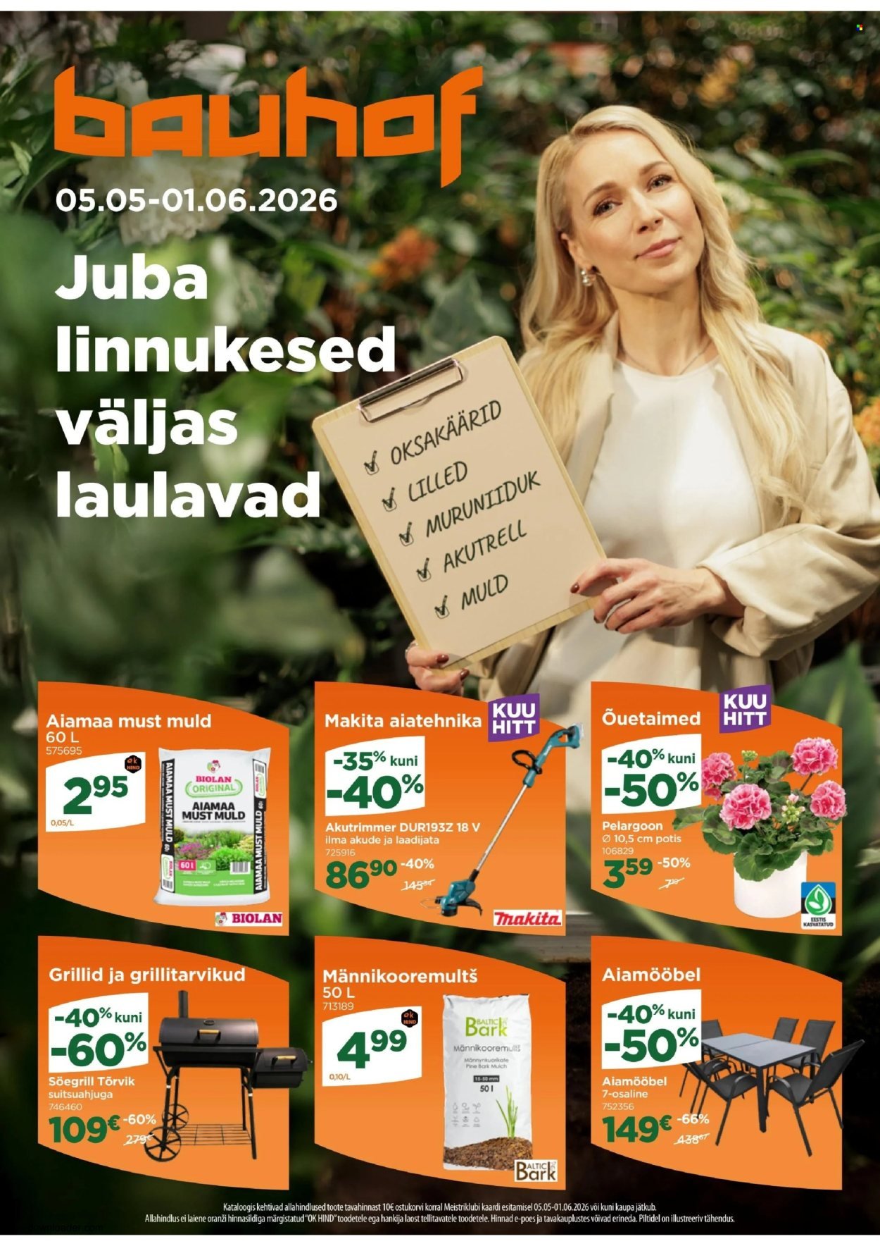 BAUHOF kliendileht - MAI KATALOOG