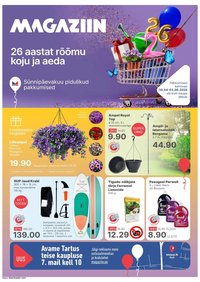 MAGAZIIN kliendileht - Sünnipäevakuu pidulikud pakkumised
