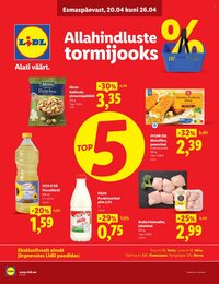 LIDL kliendileht - Allahindluste tormijooks
