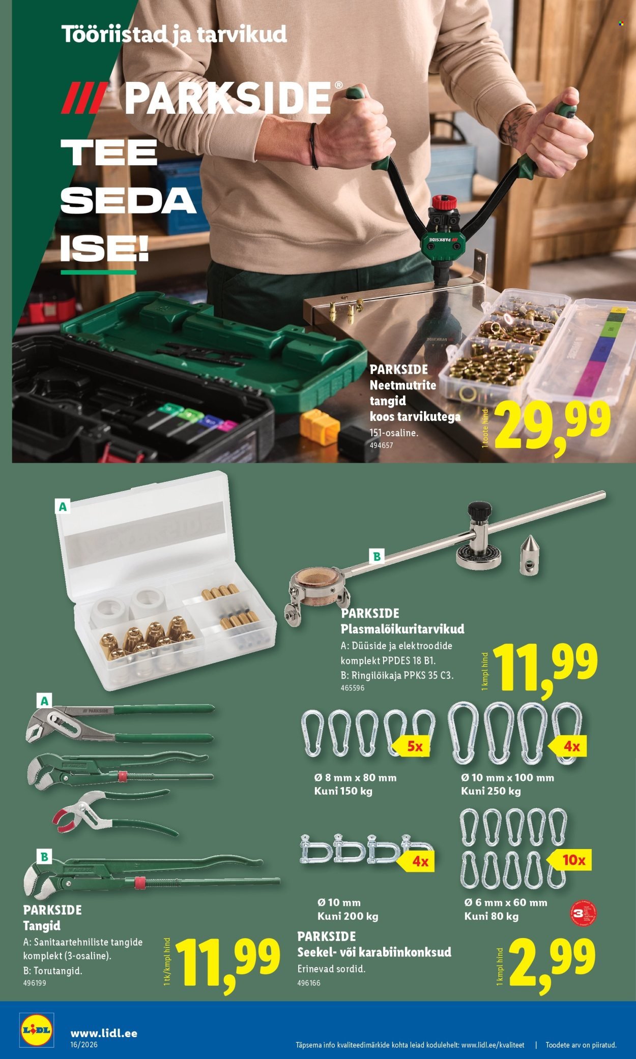 LIDL kliendileht - Tööstuskaupade pakkumised