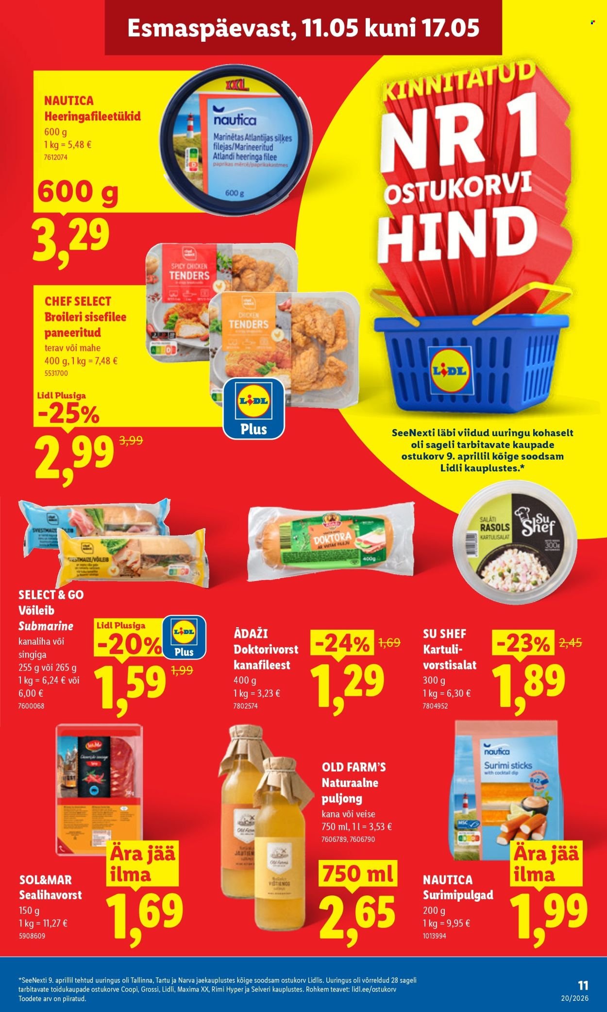 LIDL kliendileht - Kliendileht