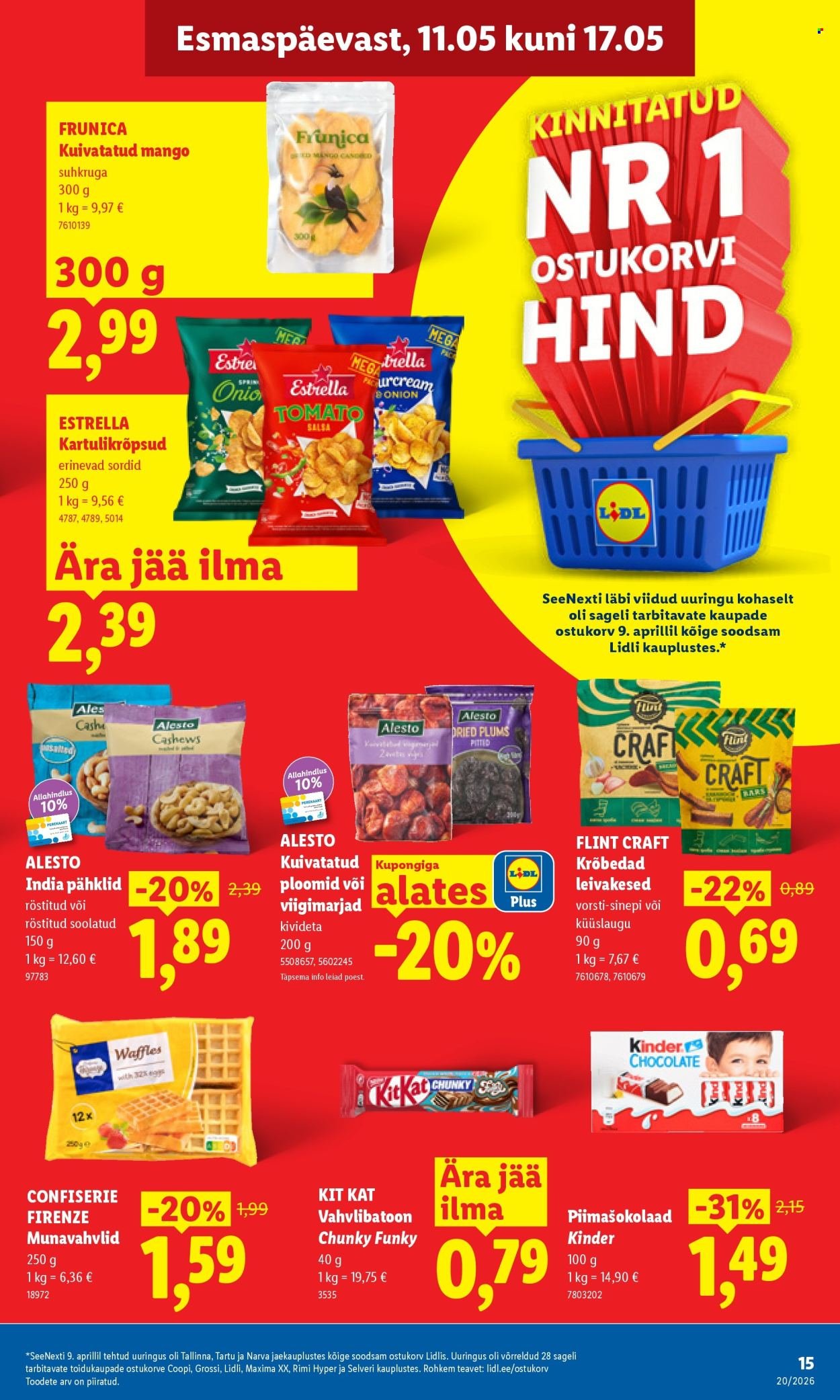 LIDL kliendileht - Kliendileht