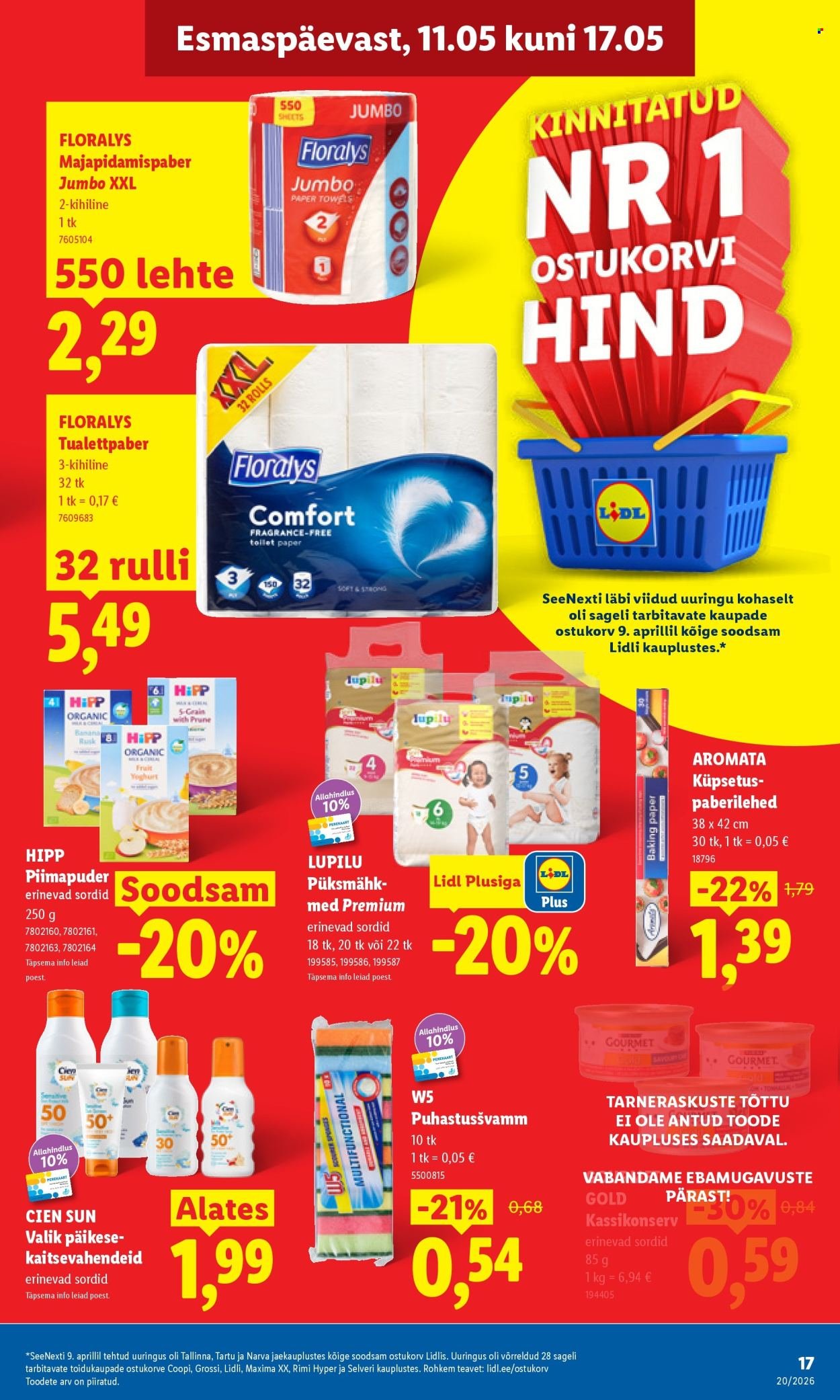 LIDL kliendileht - Kliendileht