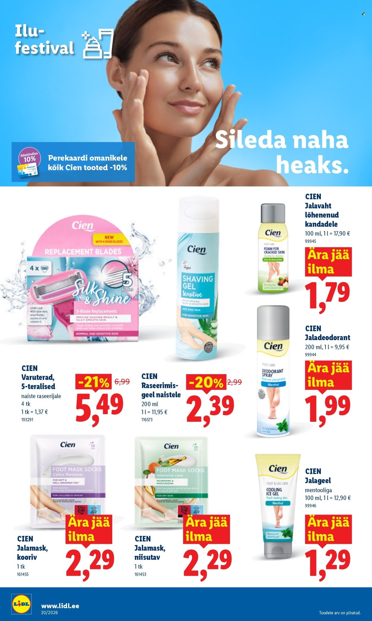 LIDL kliendileht - Kliendileht