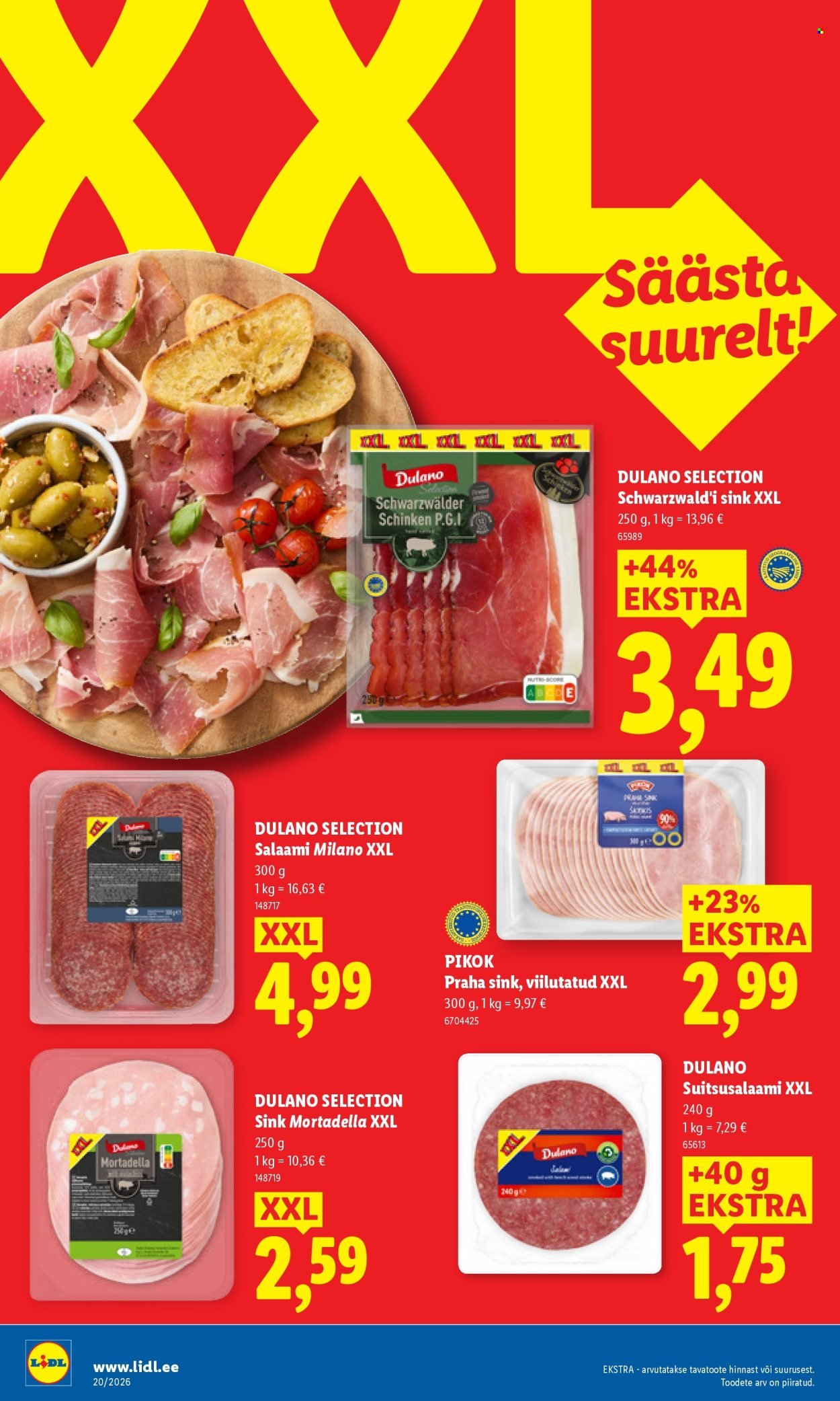 LIDL kliendileht - Kliendileht