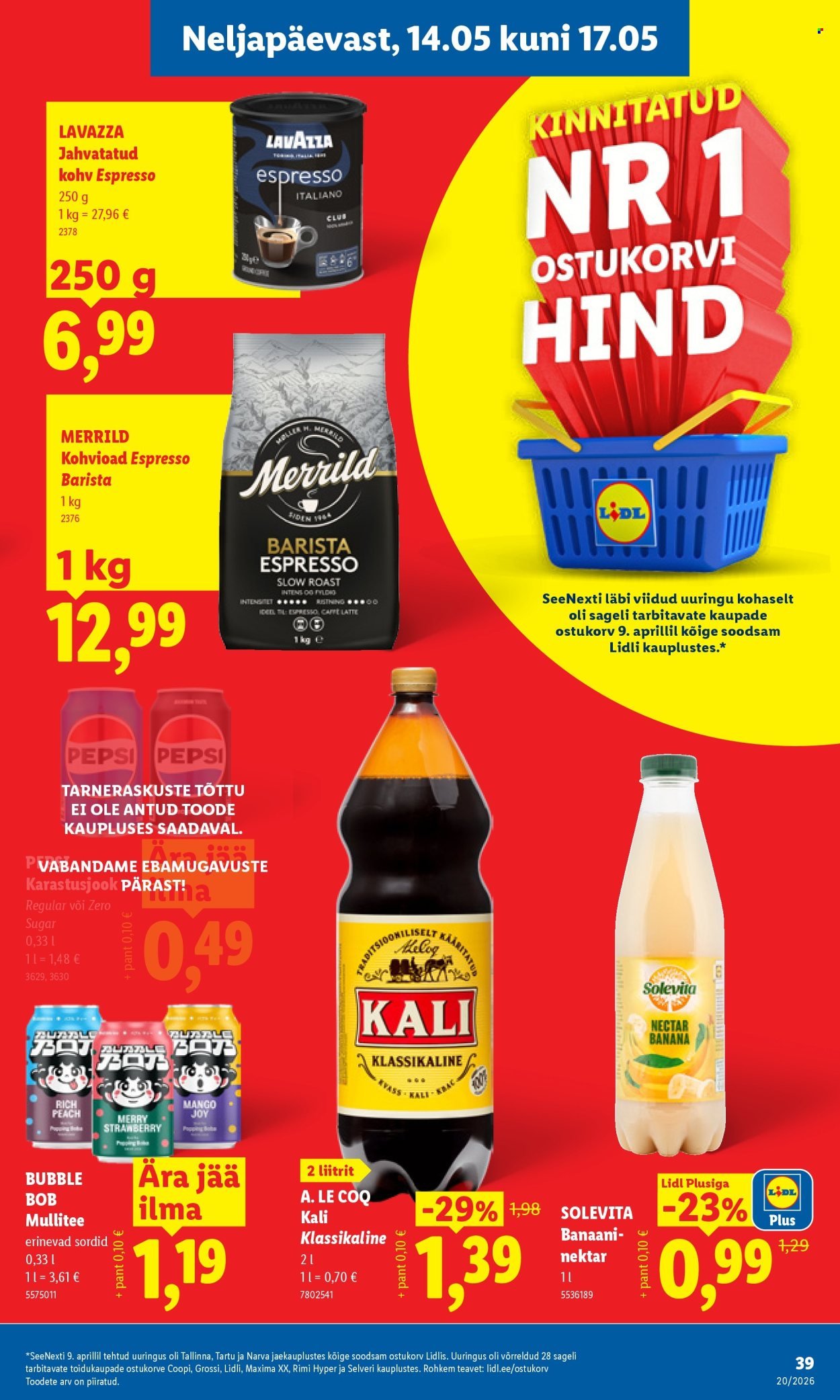 LIDL kliendileht - Kliendileht