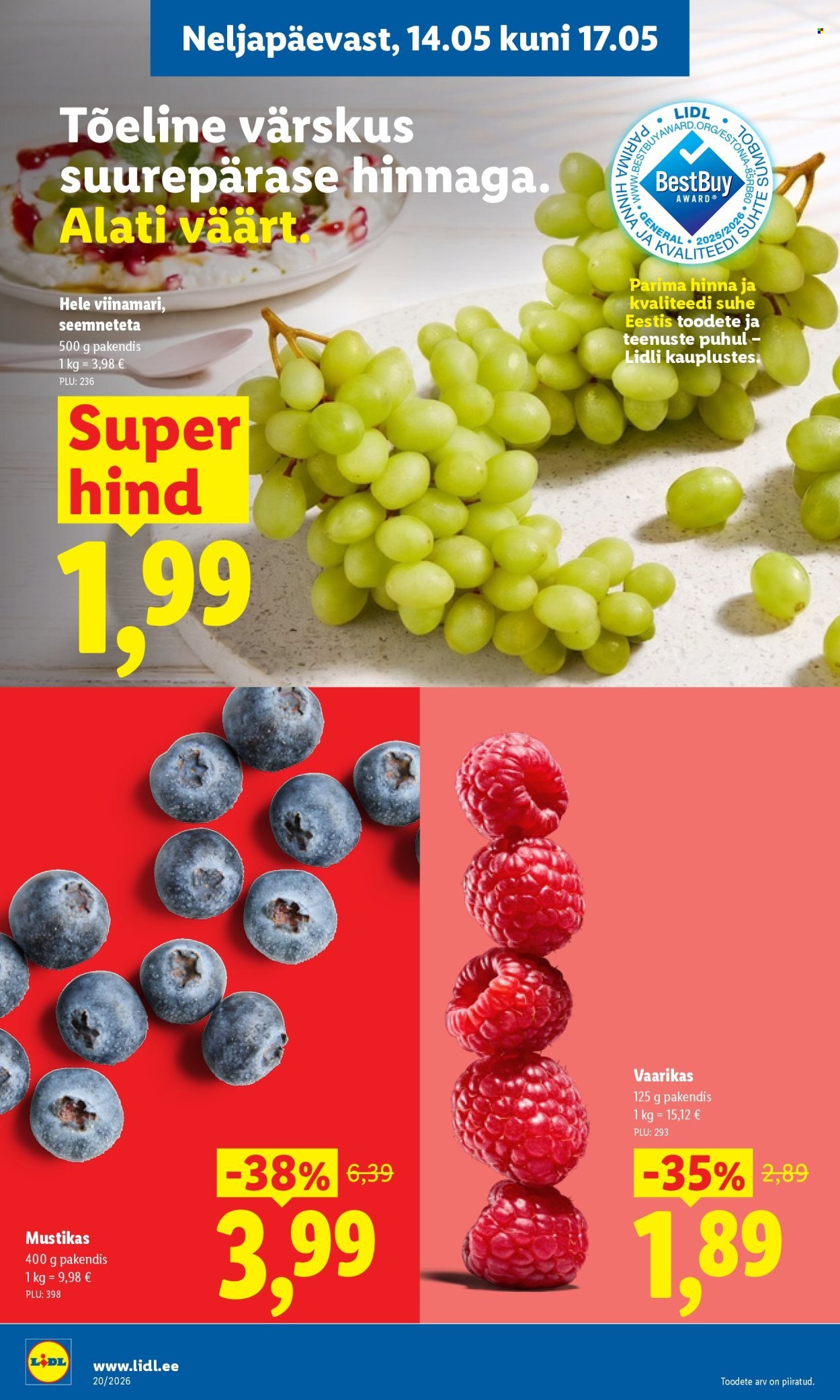 LIDL kliendileht - Kliendileht