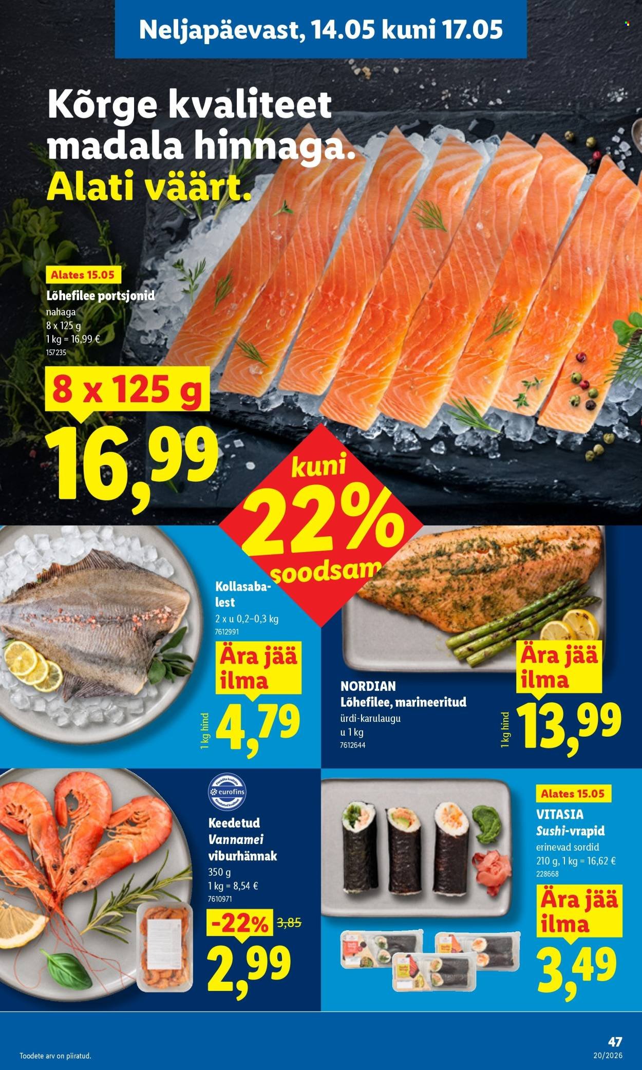 LIDL kliendileht - Kliendileht