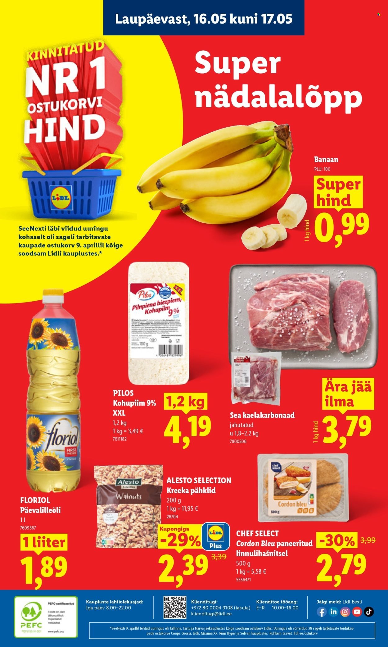 LIDL kliendileht - Kliendileht