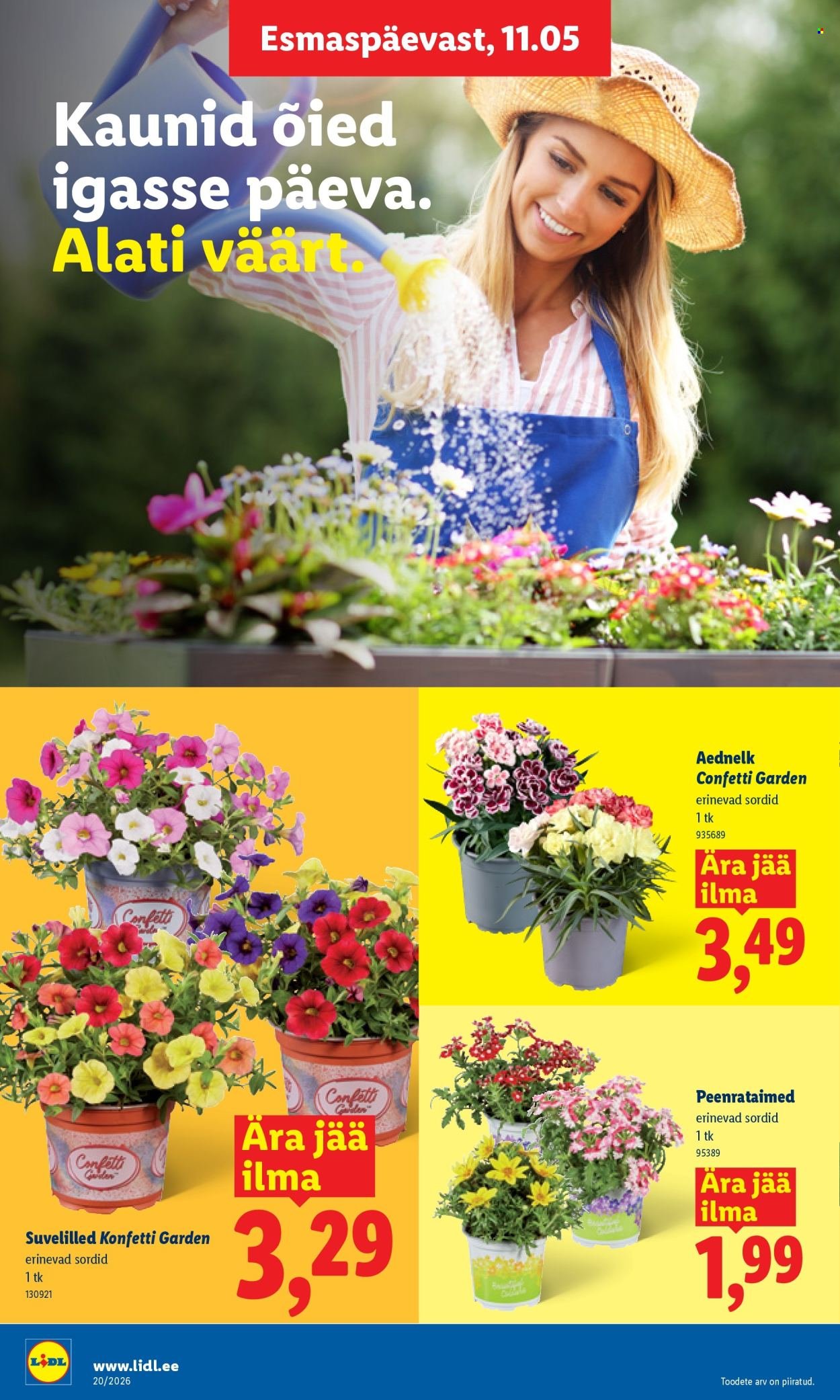 LIDL kliendileht - Kliendileht