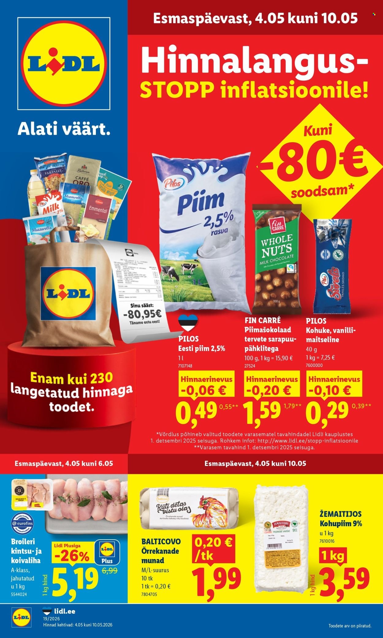 LIDL kliendileht - Kliendileht