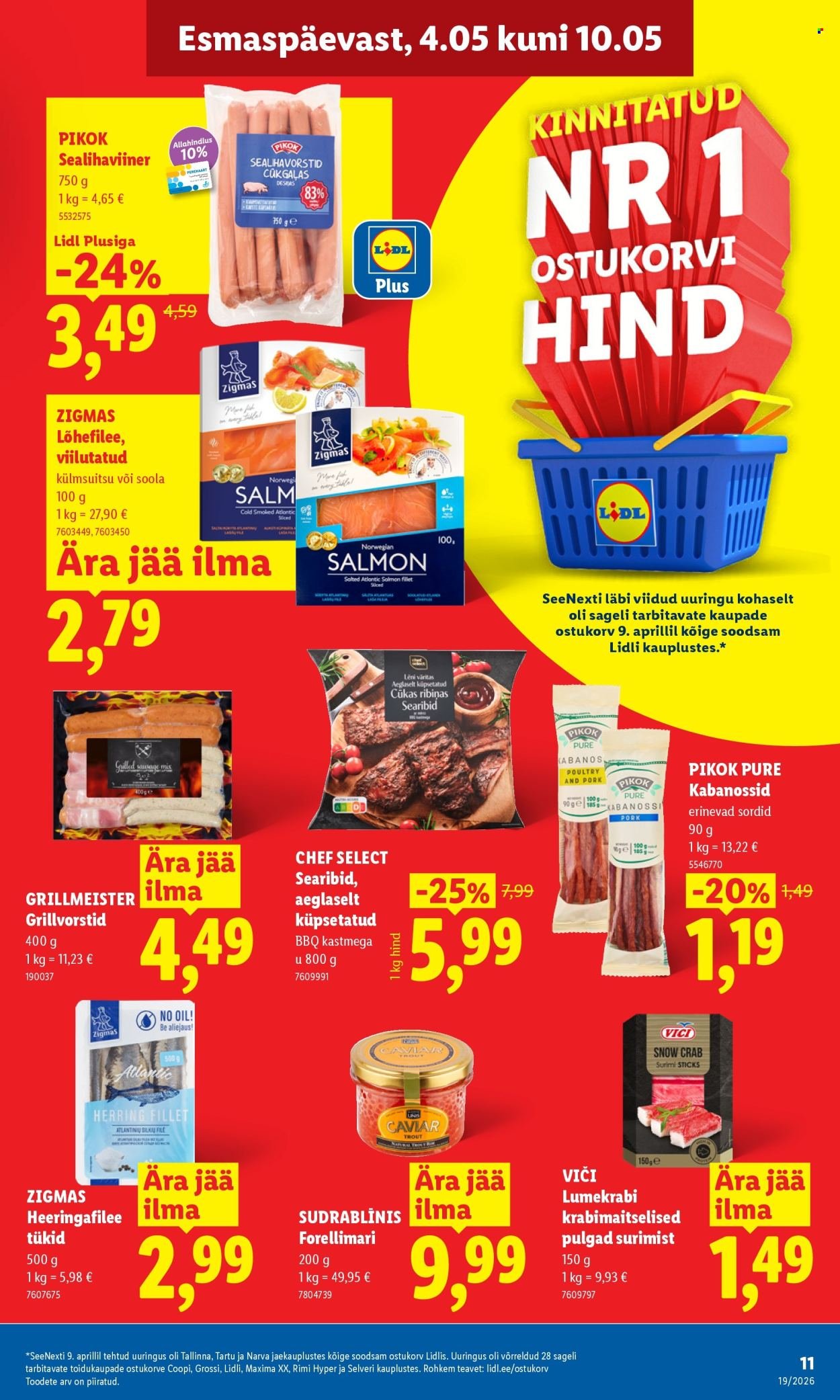 LIDL kliendileht - Kliendileht