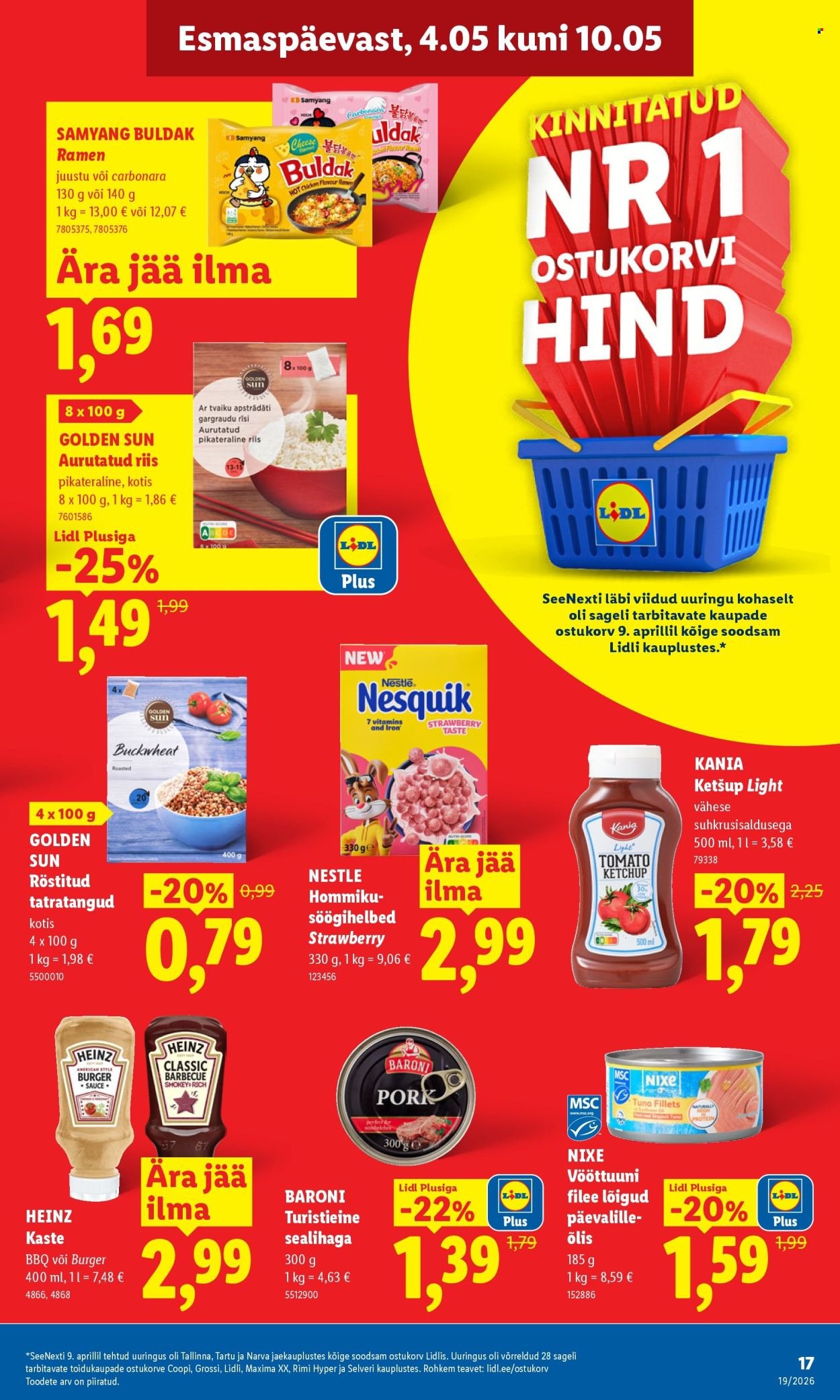 LIDL kliendileht - Kliendileht