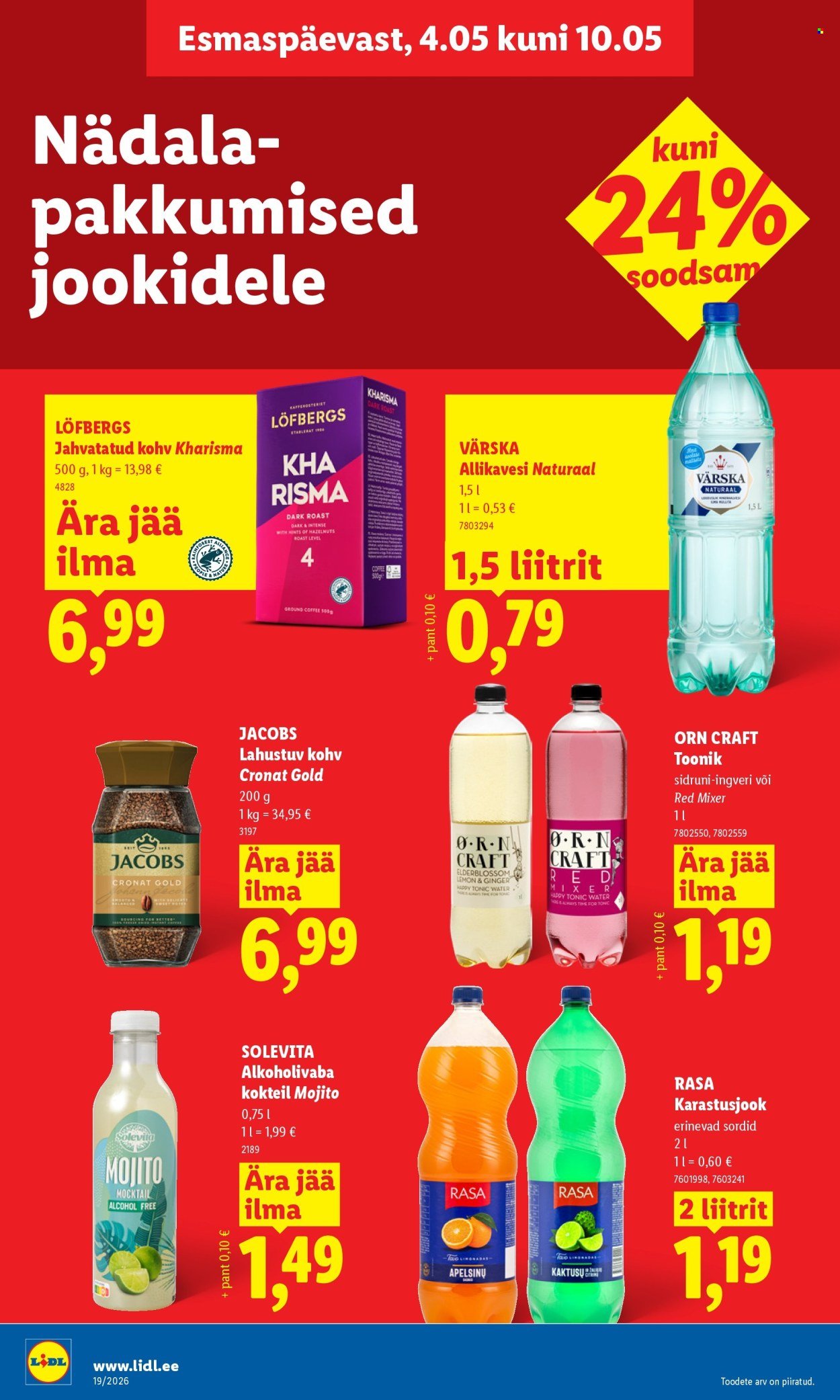 LIDL kliendileht - Kliendileht