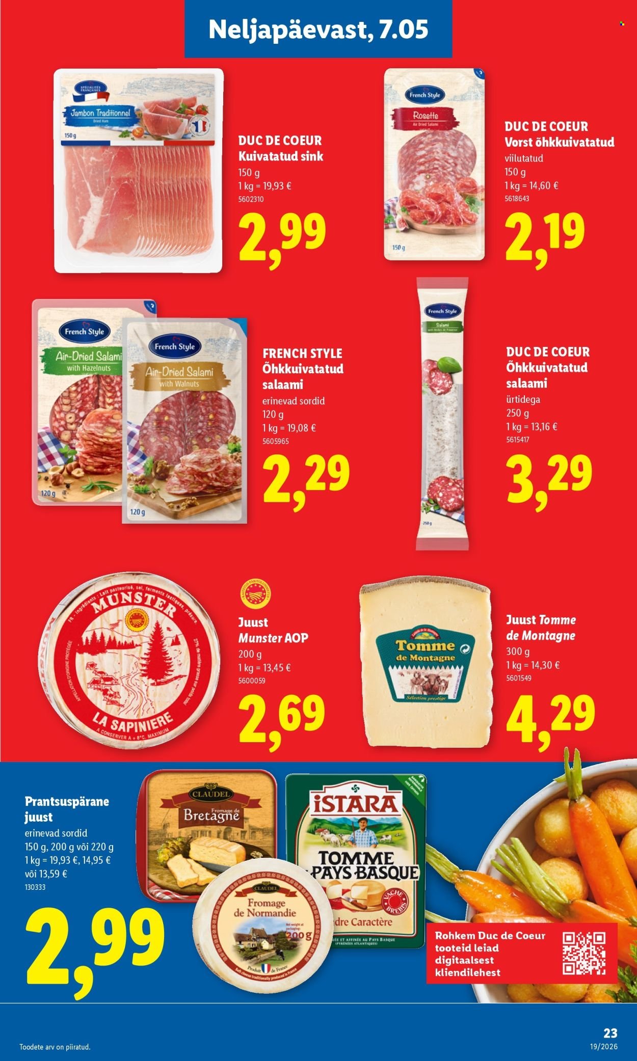 LIDL kliendileht - Kliendileht