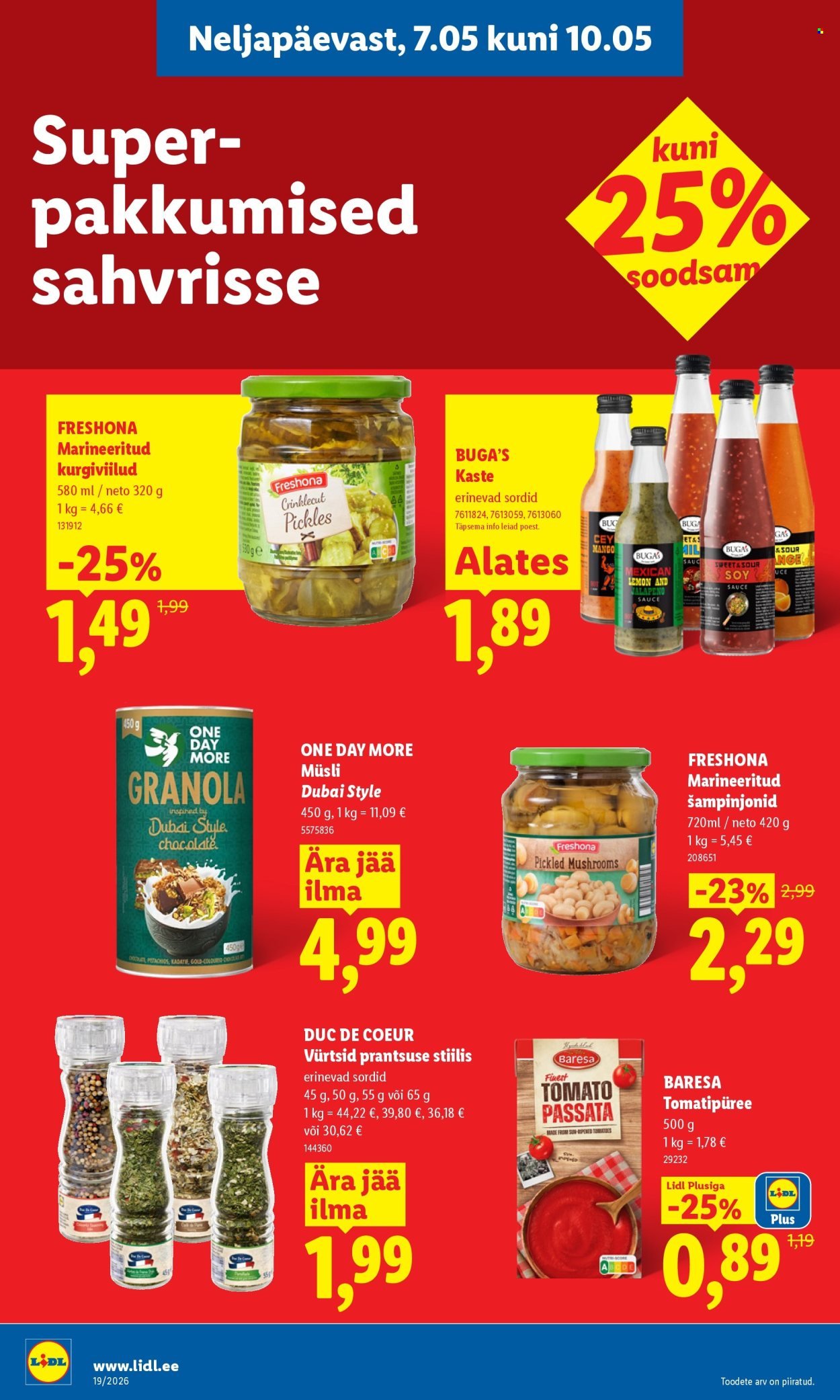 LIDL kliendileht - Kliendileht