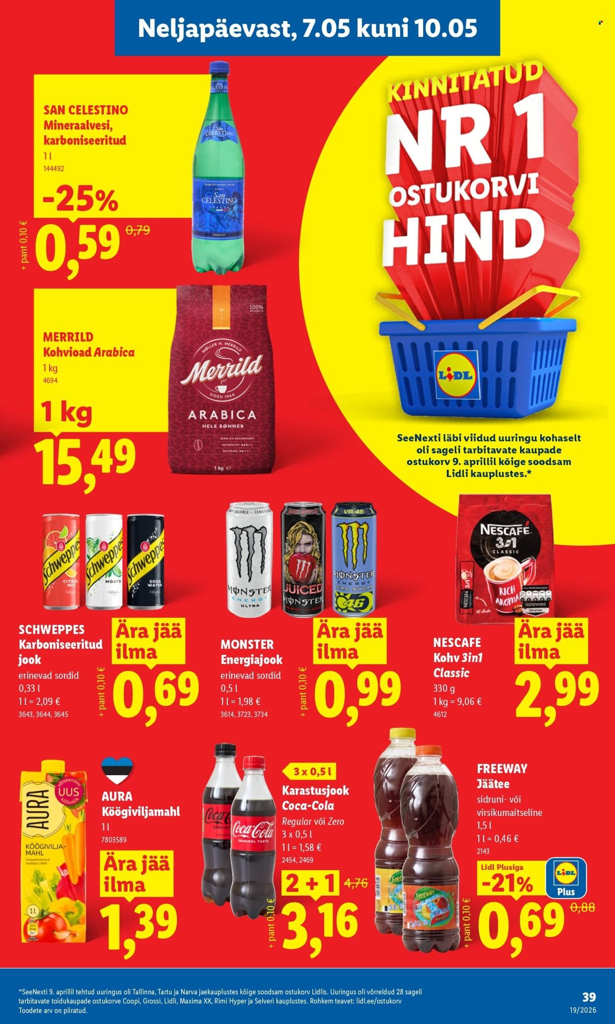 LIDL kliendileht - Kliendileht