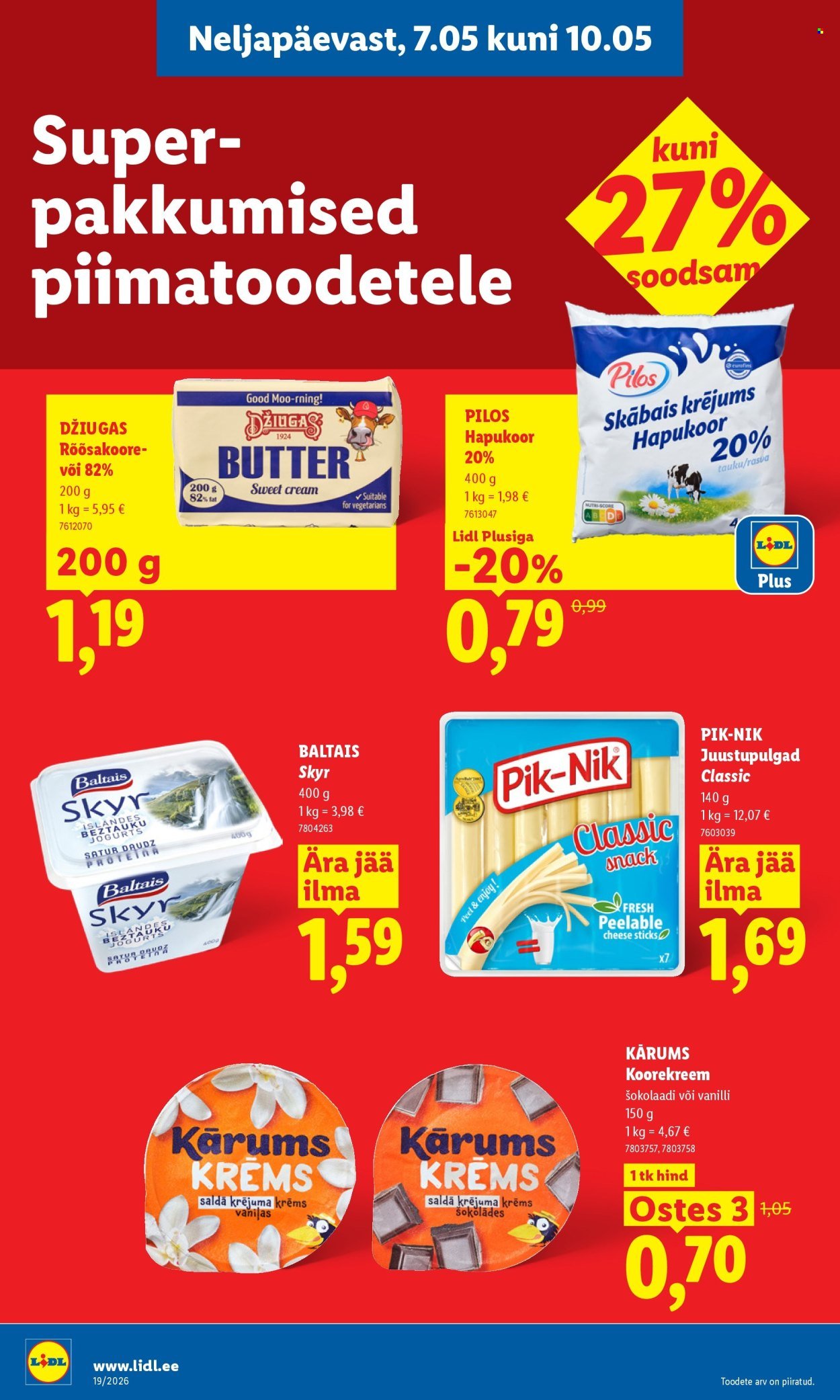 LIDL kliendileht - Kliendileht