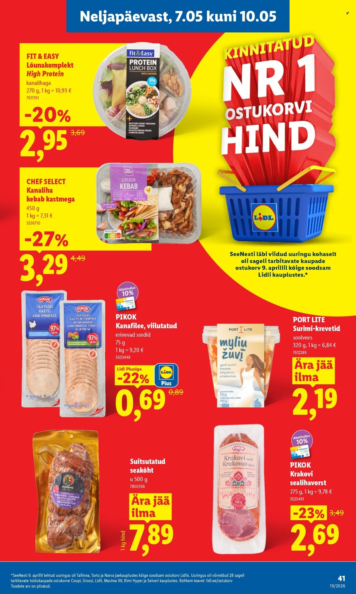 LIDL kliendileht - Kliendileht