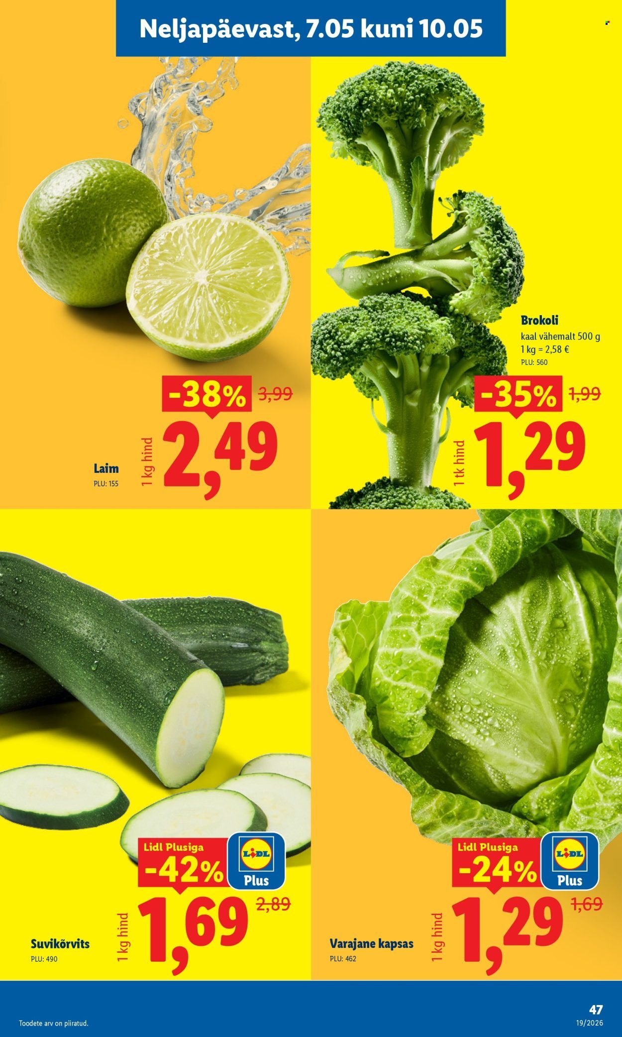 LIDL kliendileht - Kliendileht