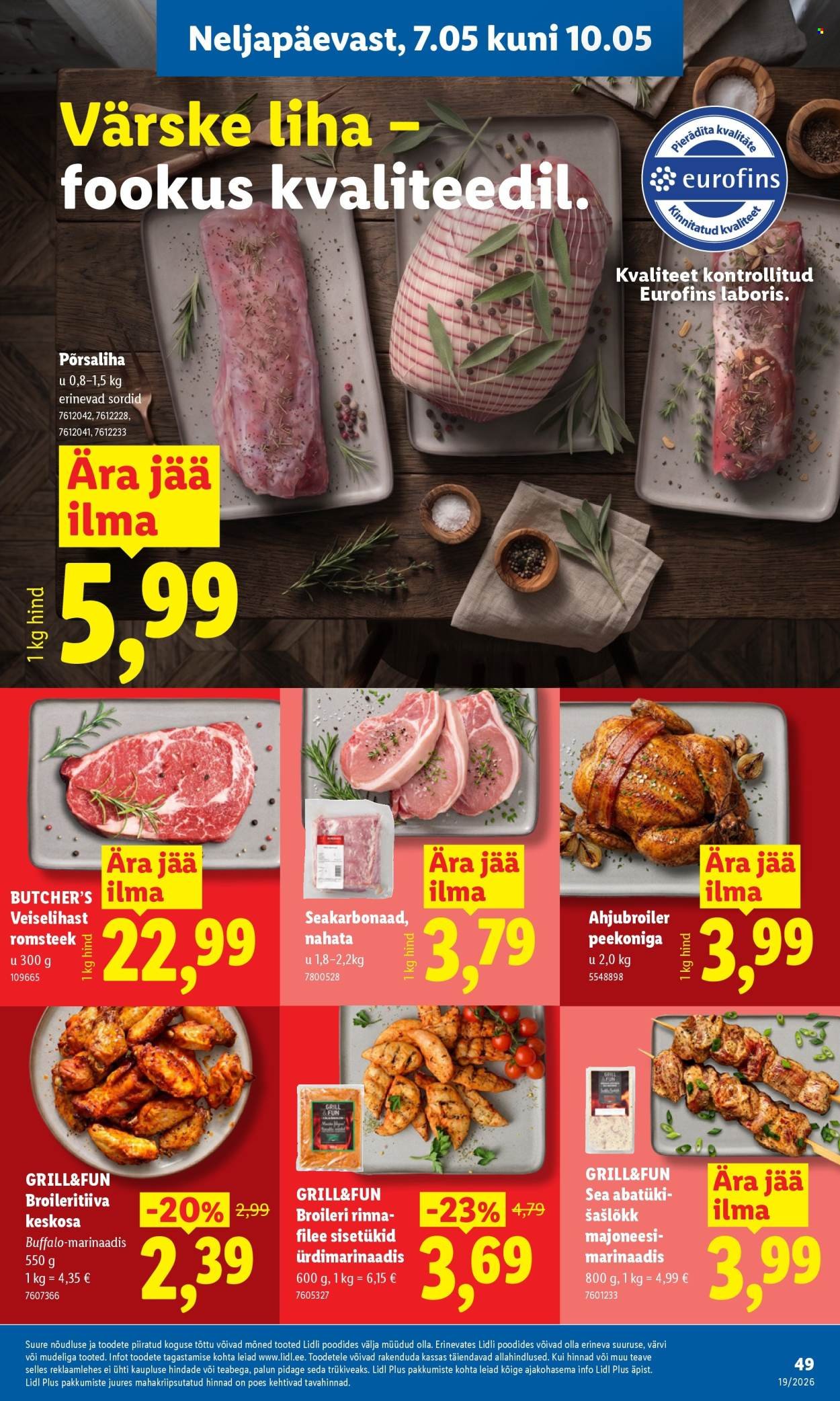 LIDL kliendileht - Kliendileht