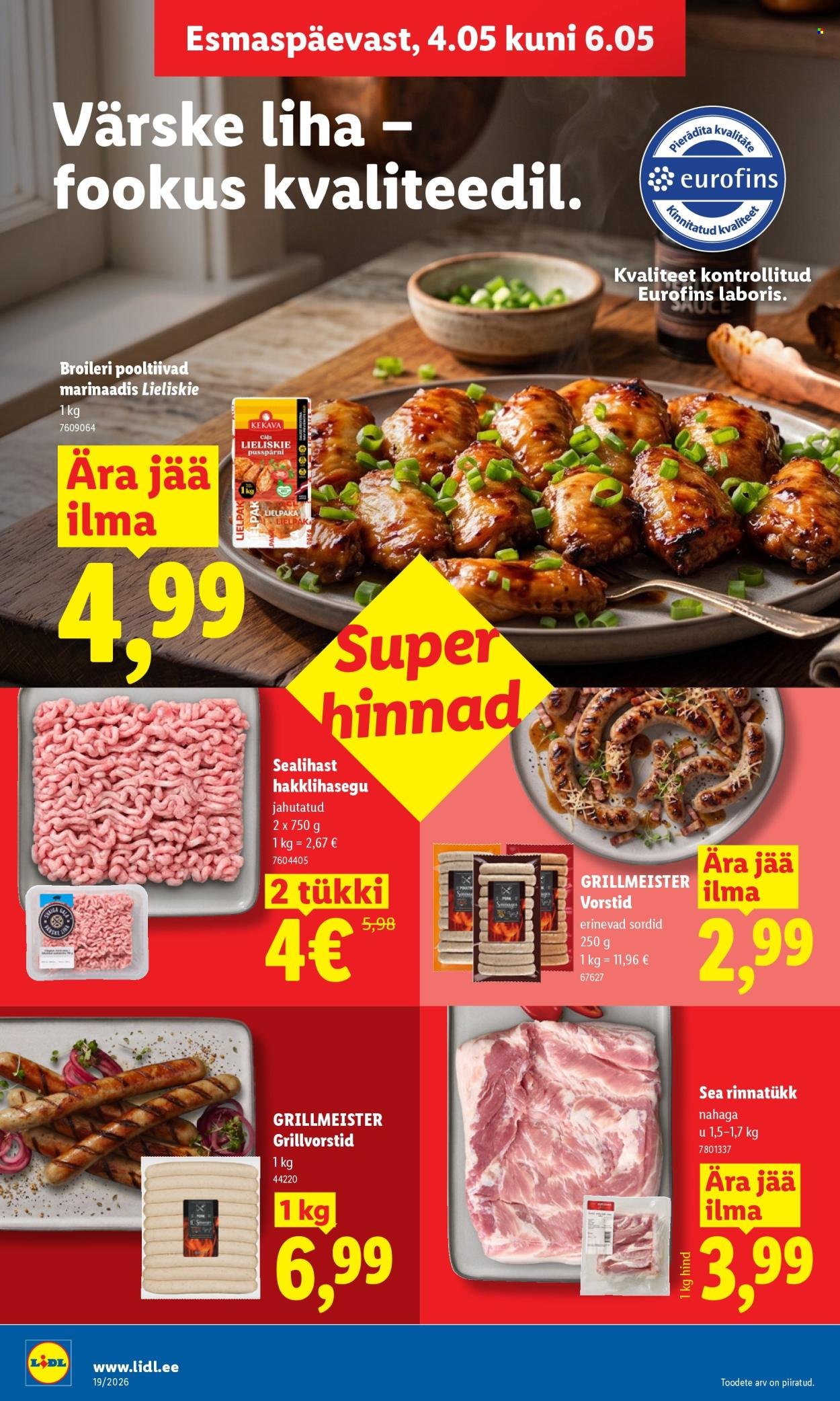 LIDL kliendileht - Kliendileht