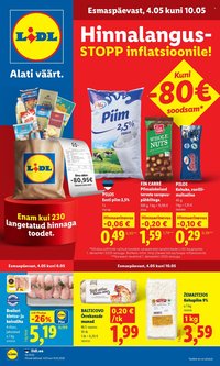 LIDL kliendileht - Kliendileht