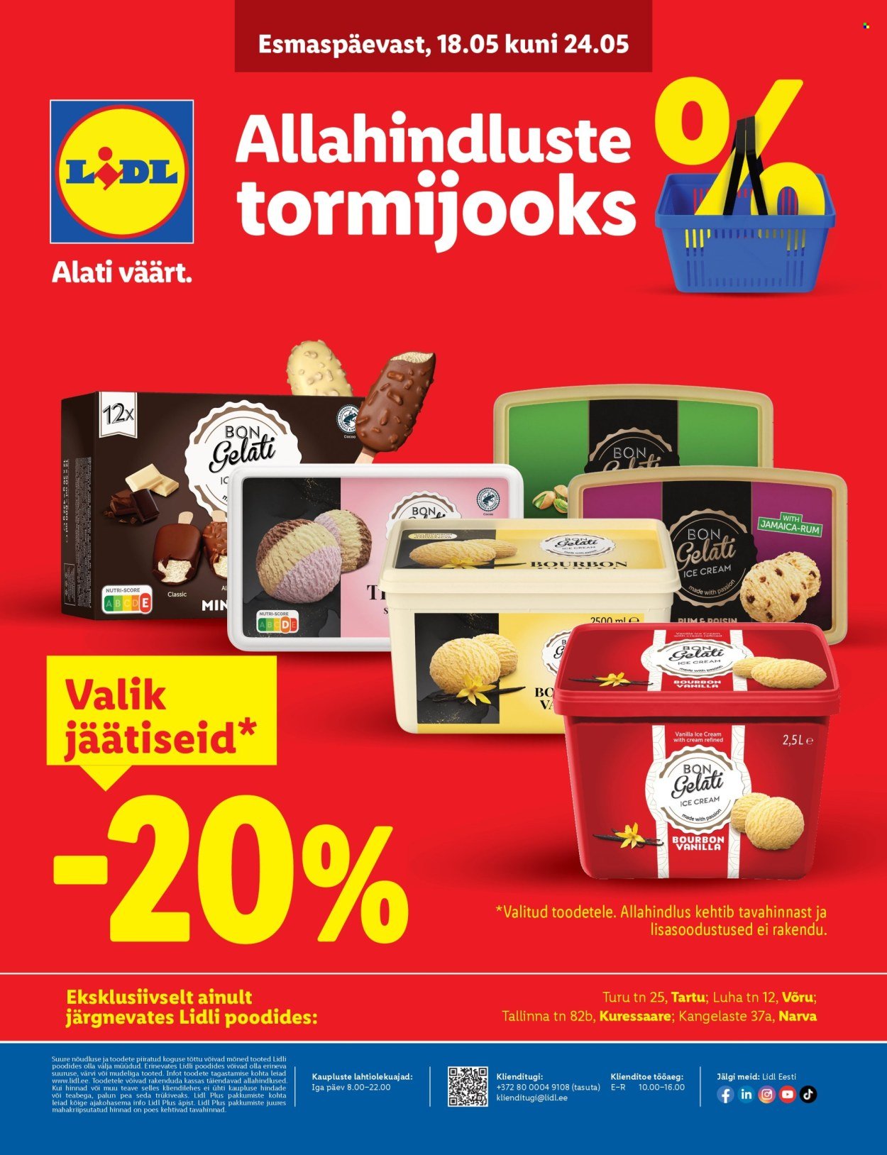 LIDL kliendileht - Allahindluste tormijooks