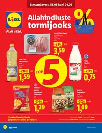 LIDL kliendileht - Allahindluste tormijooks