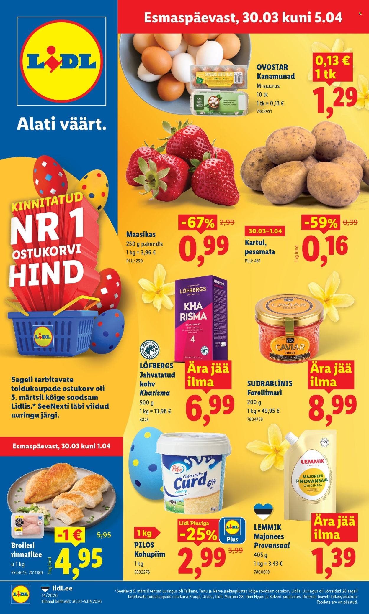 LIDL kliendileht - Kliendileht