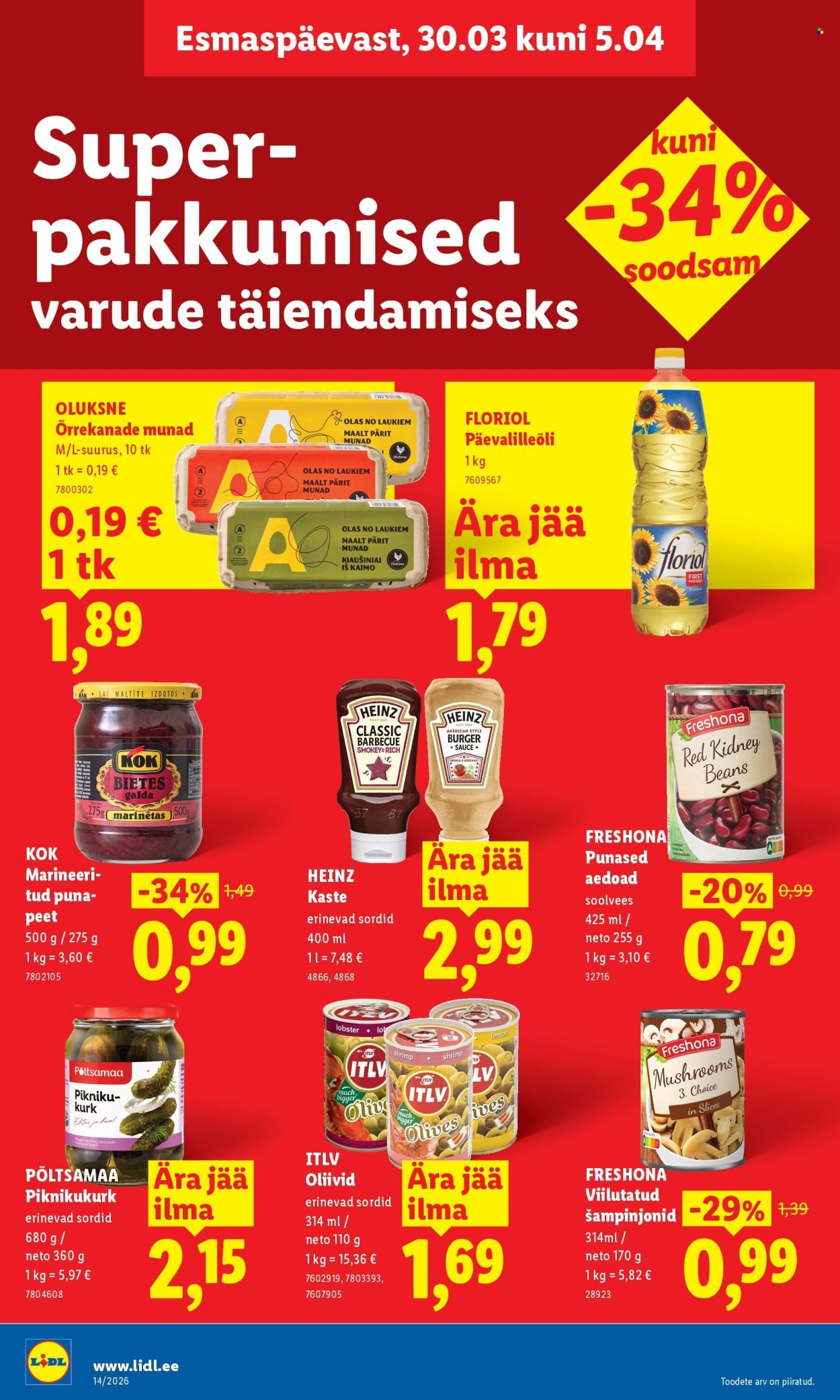 LIDL kliendileht - Kliendileht