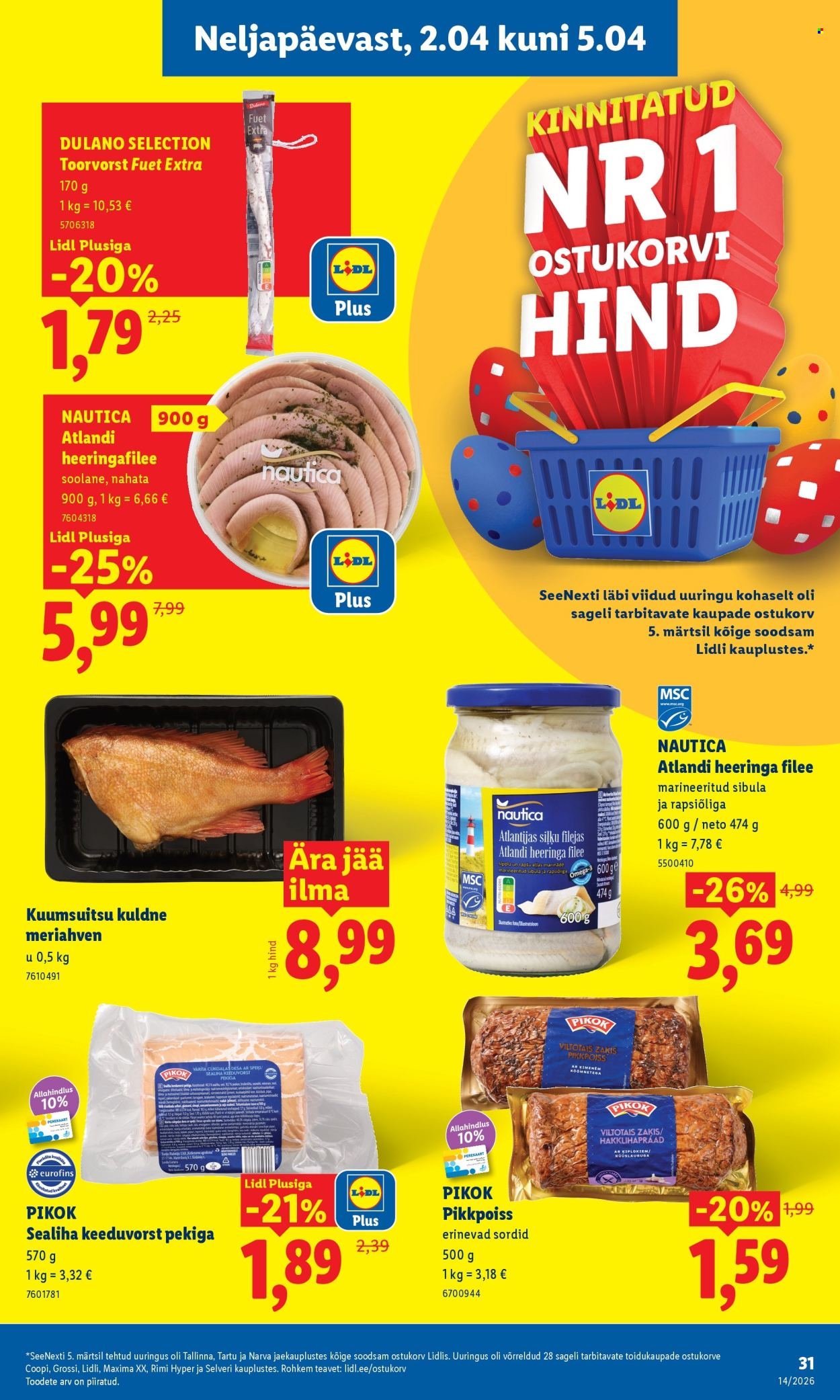 LIDL kliendileht - Kliendileht