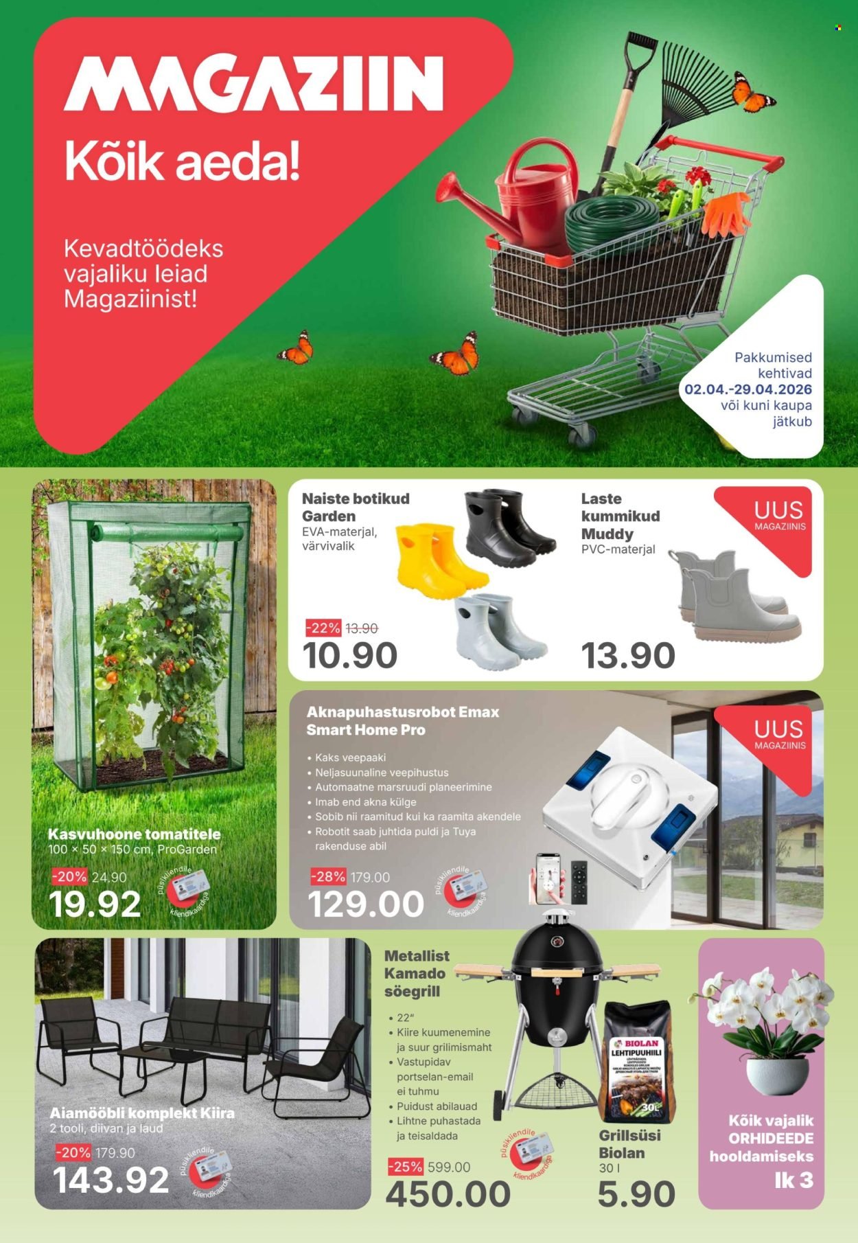 MAGAZIIN kliendileht - Aprillikuu oodatud pakkumised