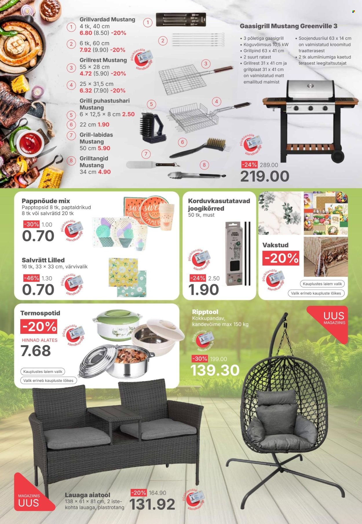 MAGAZIIN kliendileht - Aprillikuu oodatud pakkumised