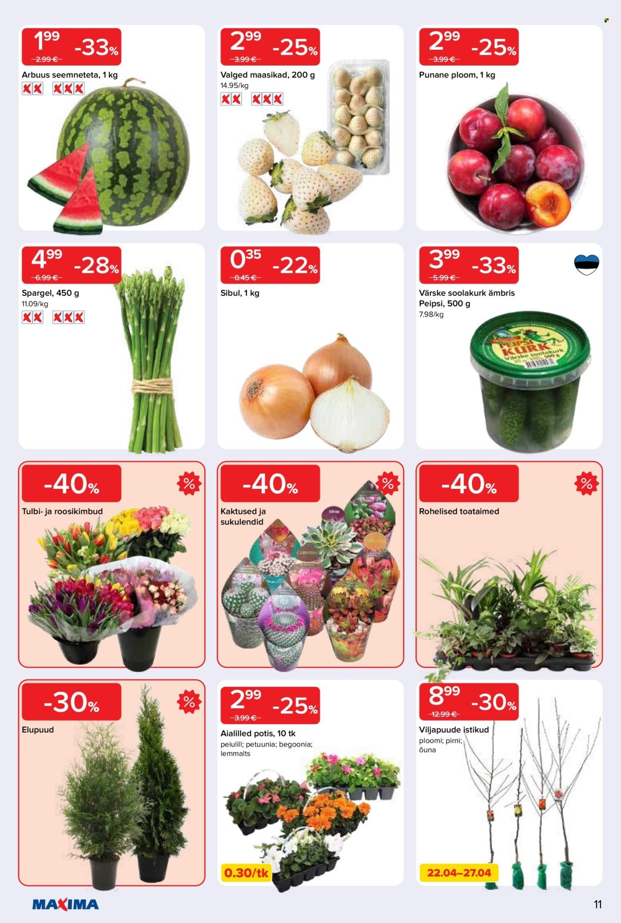 MAXIMA kliendileht - Maxima kliendileht 21.-27.04