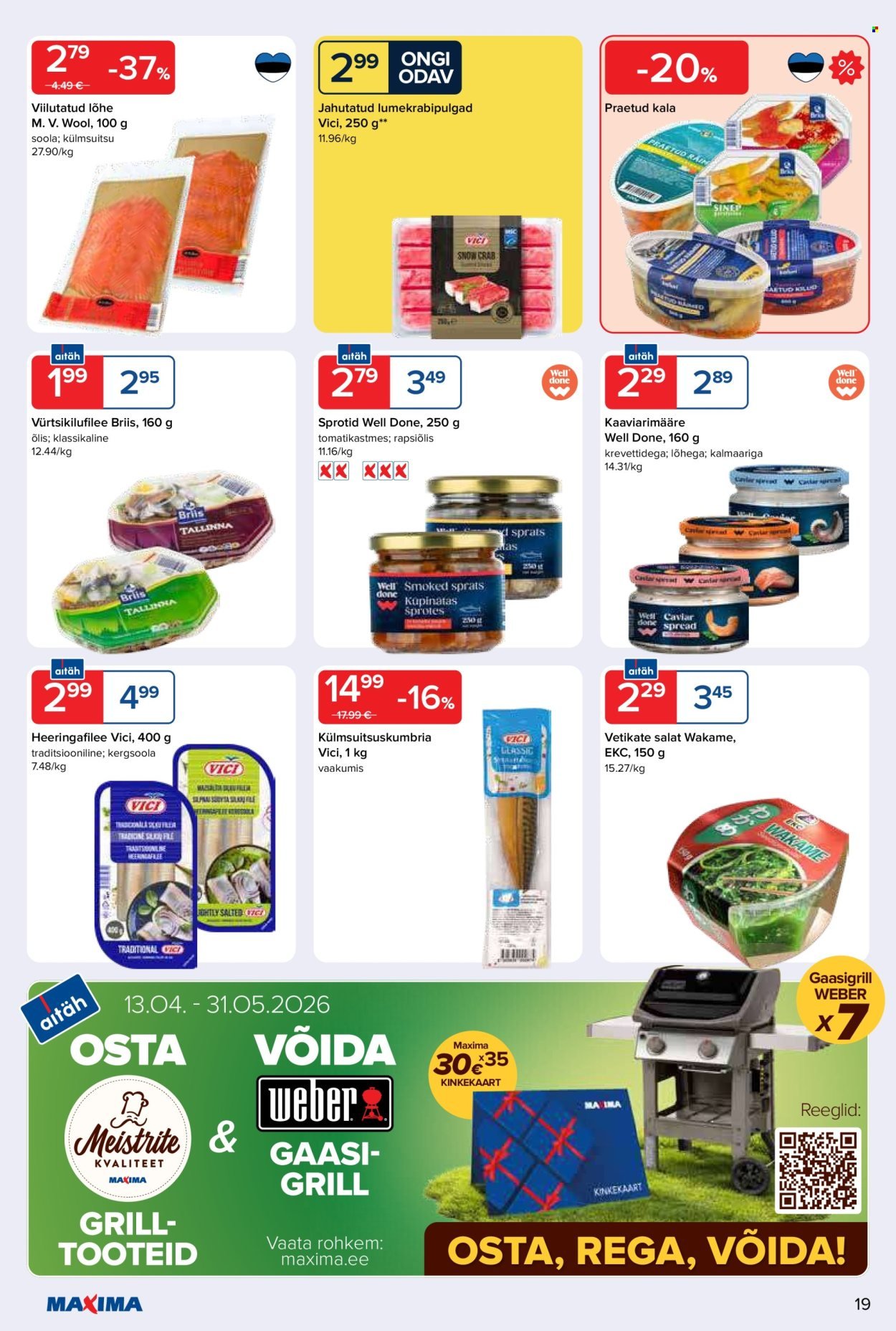 MAXIMA kliendileht - Maxima kliendileht 21.-27.04