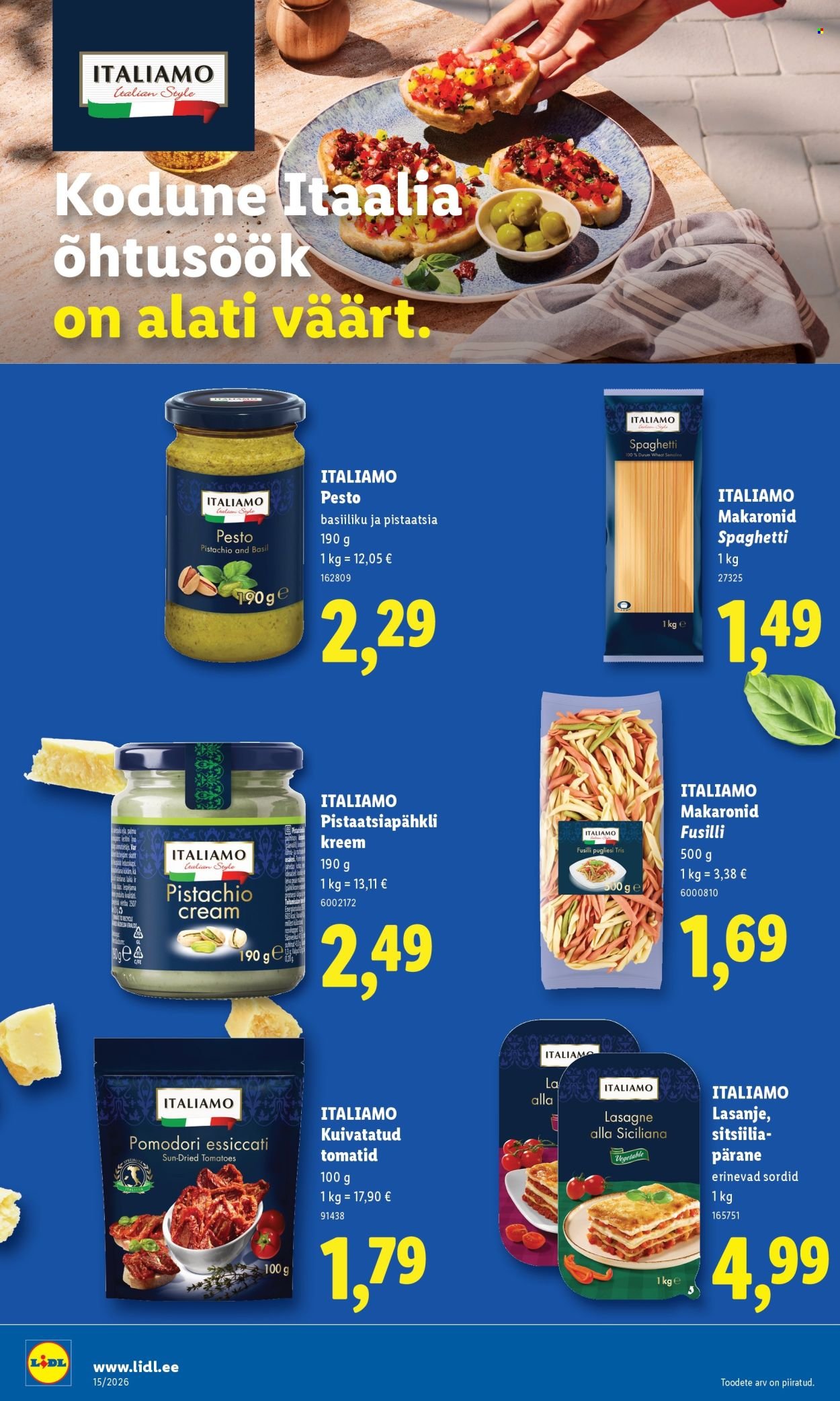 LIDL kliendileht - Kliendileht