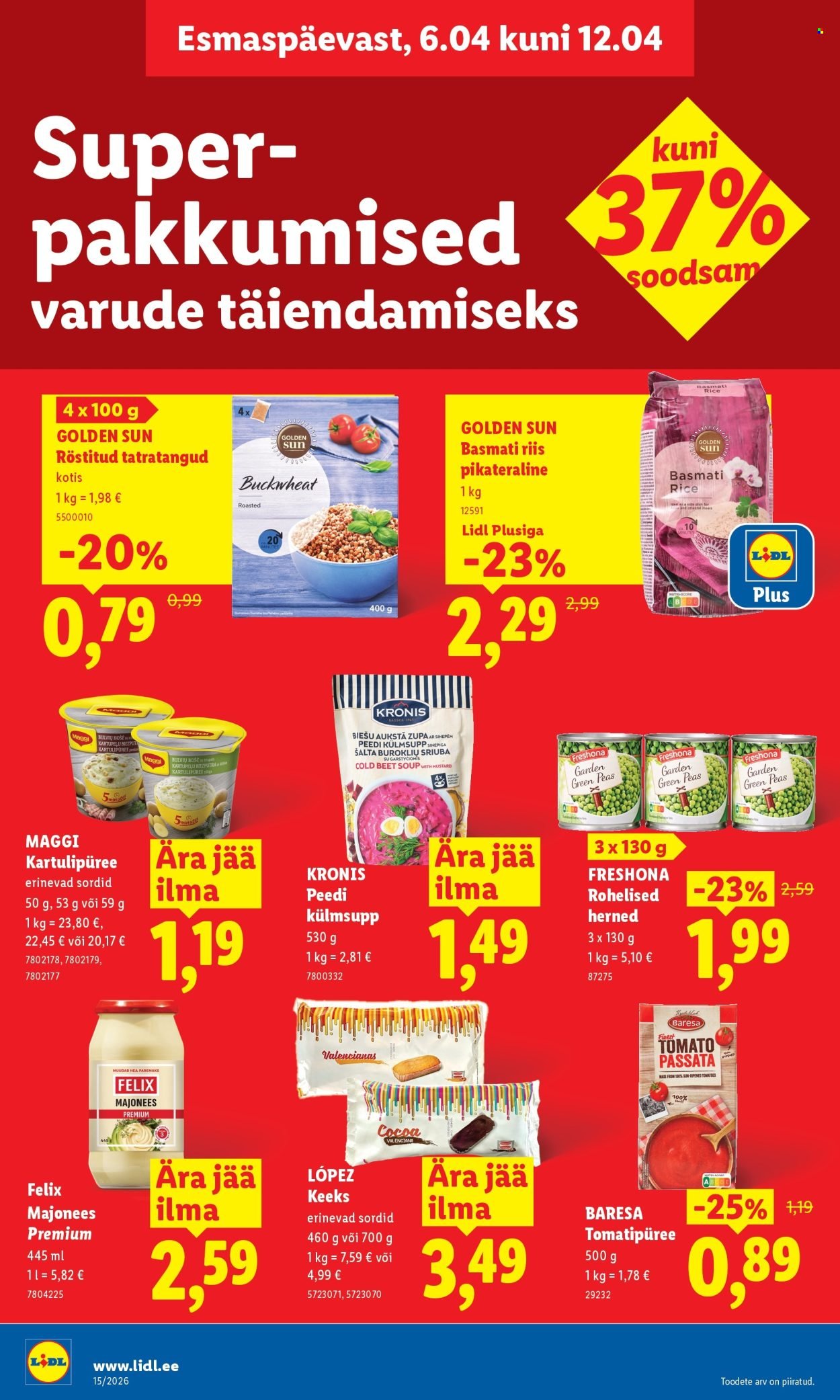 LIDL kliendileht - Kliendileht