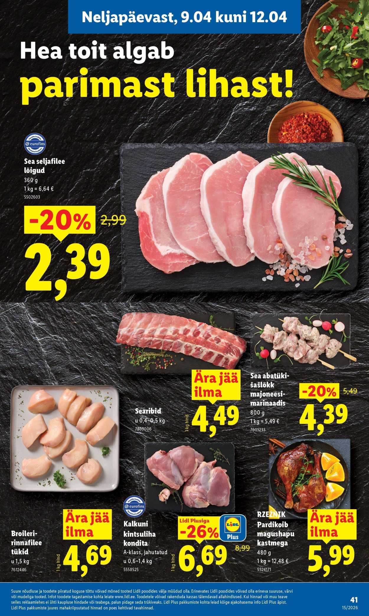 LIDL kliendileht - Kliendileht